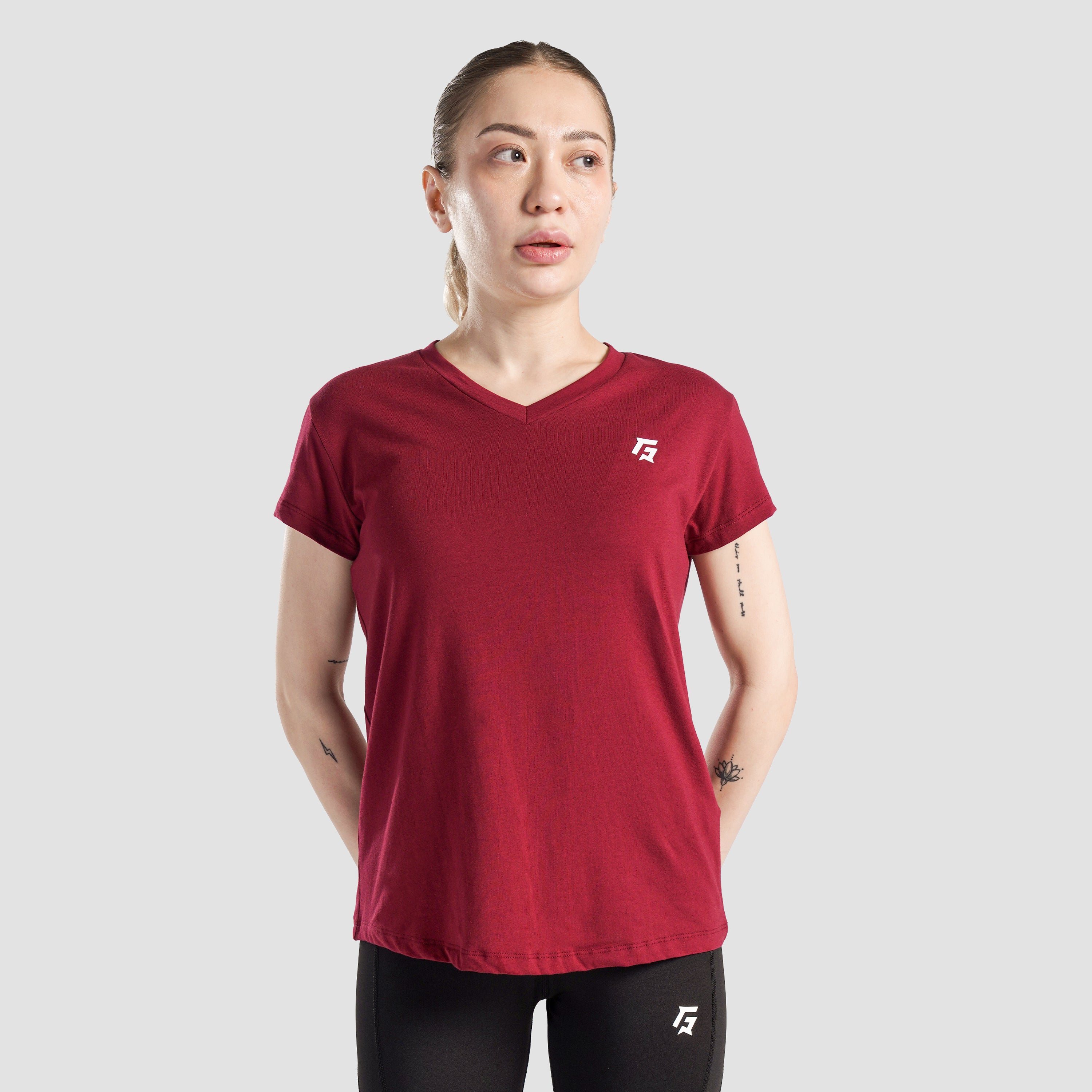 Sculpy Core Tee (Maroon)