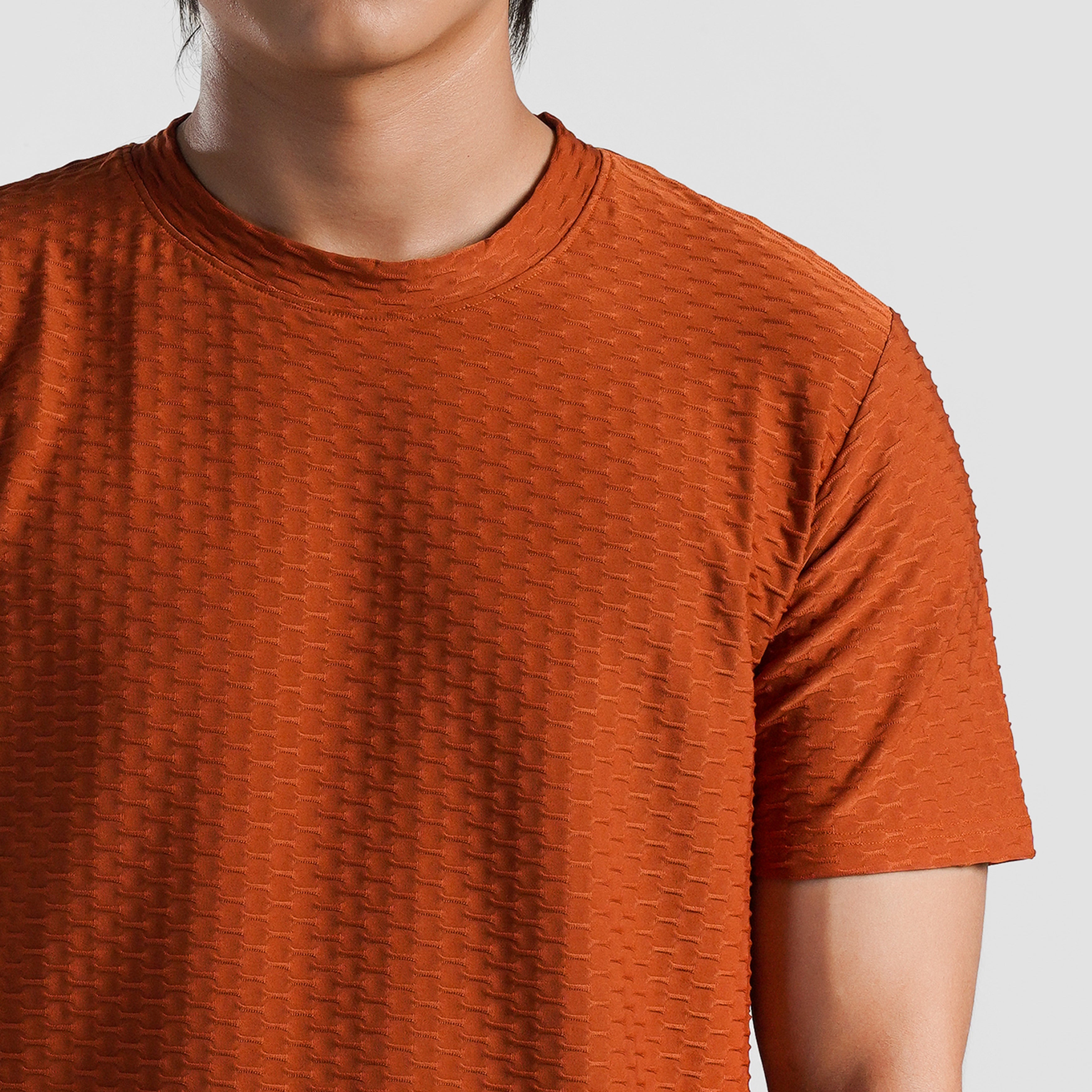 GridLock Tee (Orange)