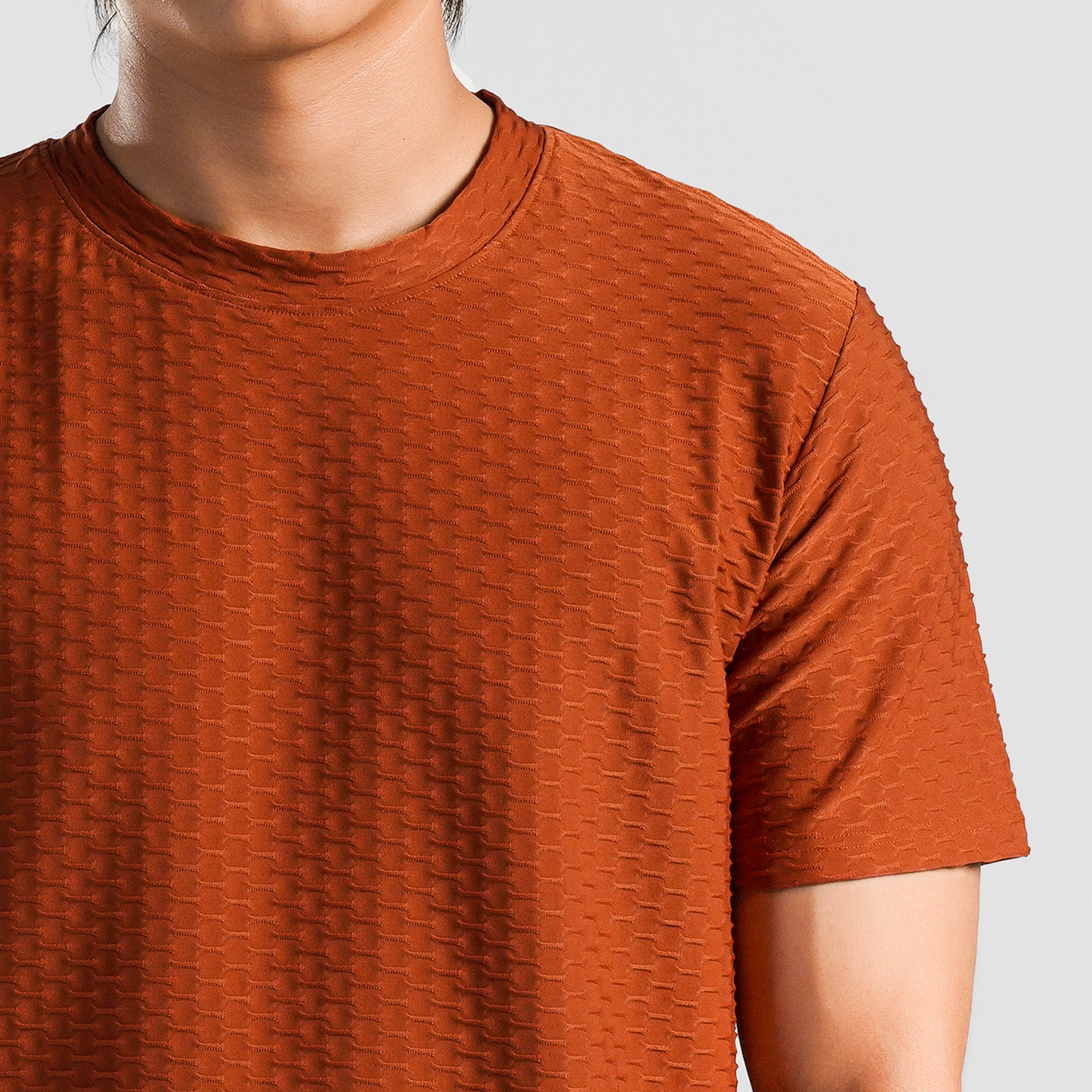 GridLock Tee (Orange)