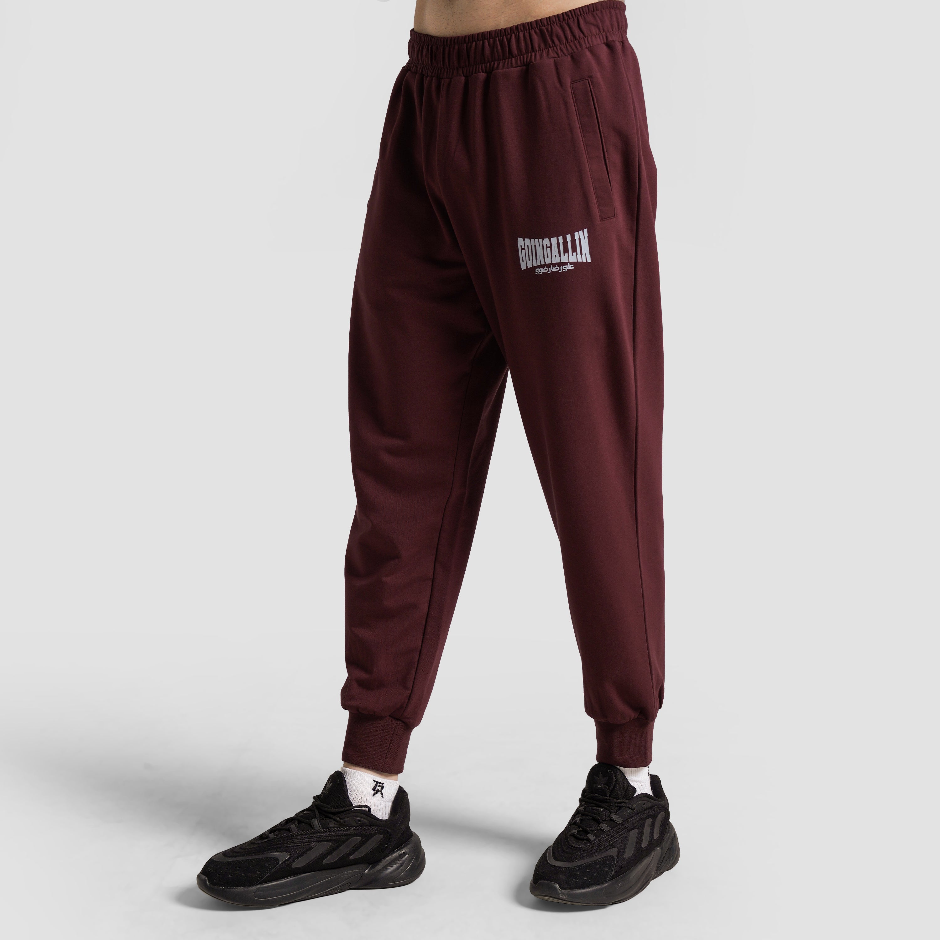 GA RR Oversized Jogger (Maroon)