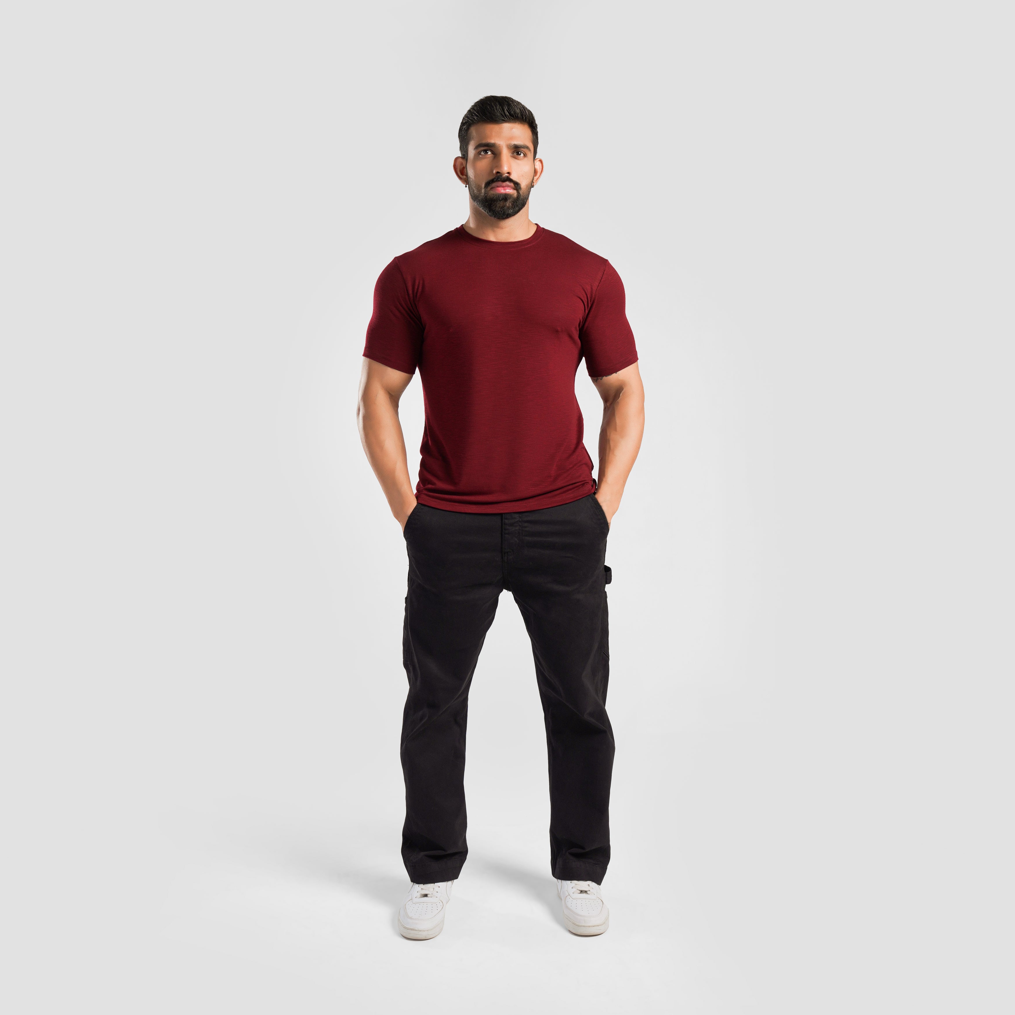 GAI Dash Tee (Maroon)
