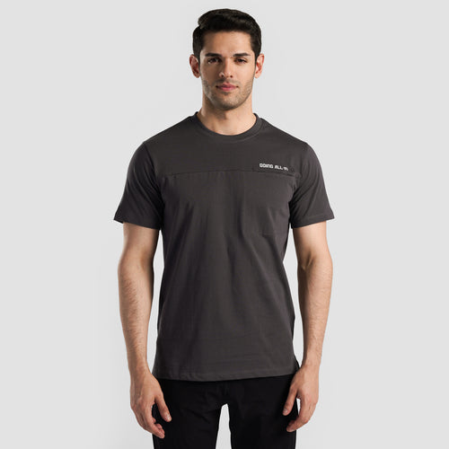 Power Move Tee (Dark Grey)