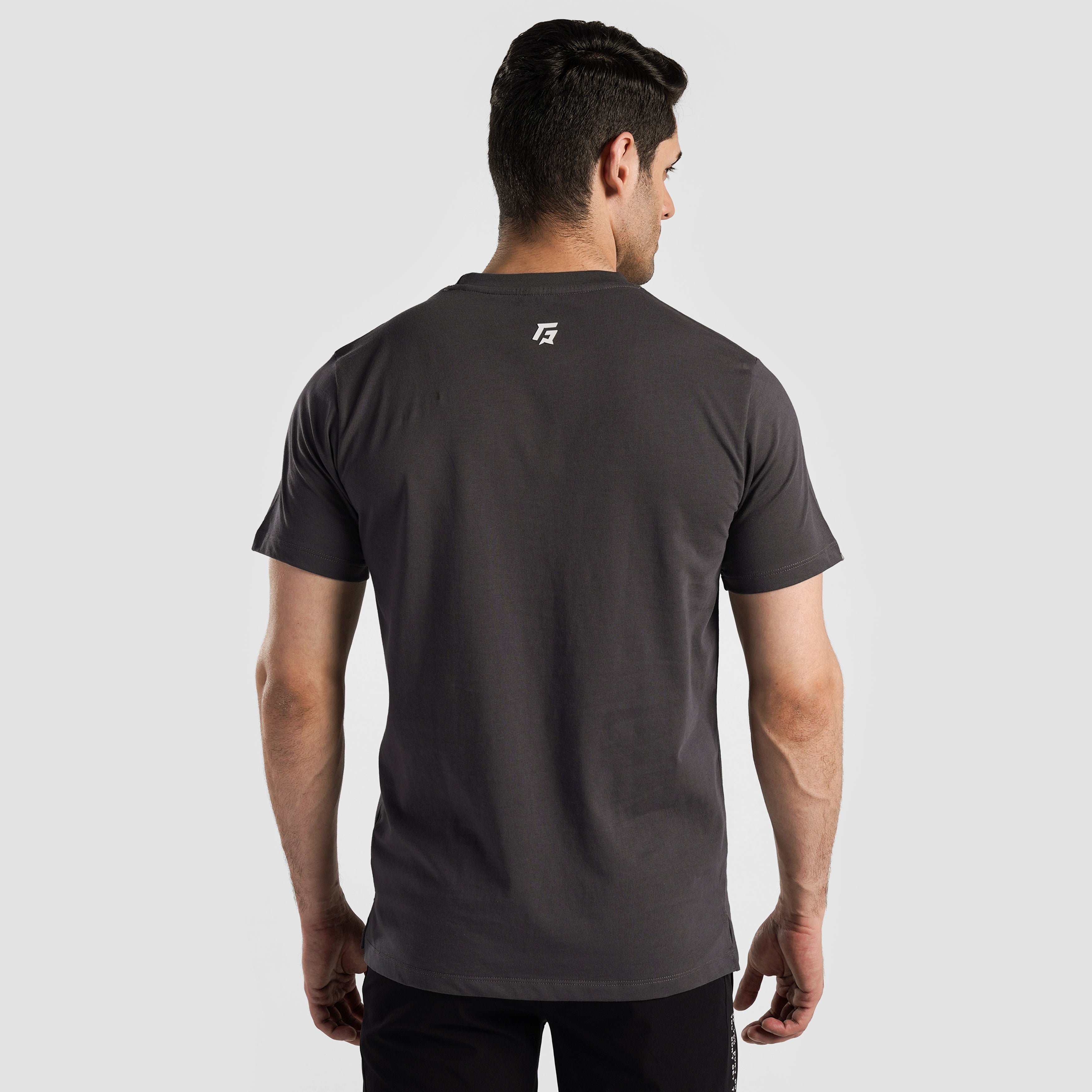 Power Move Tee (Dark Grey)