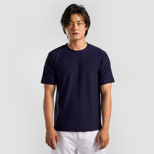 GridLock Tee (Navy)