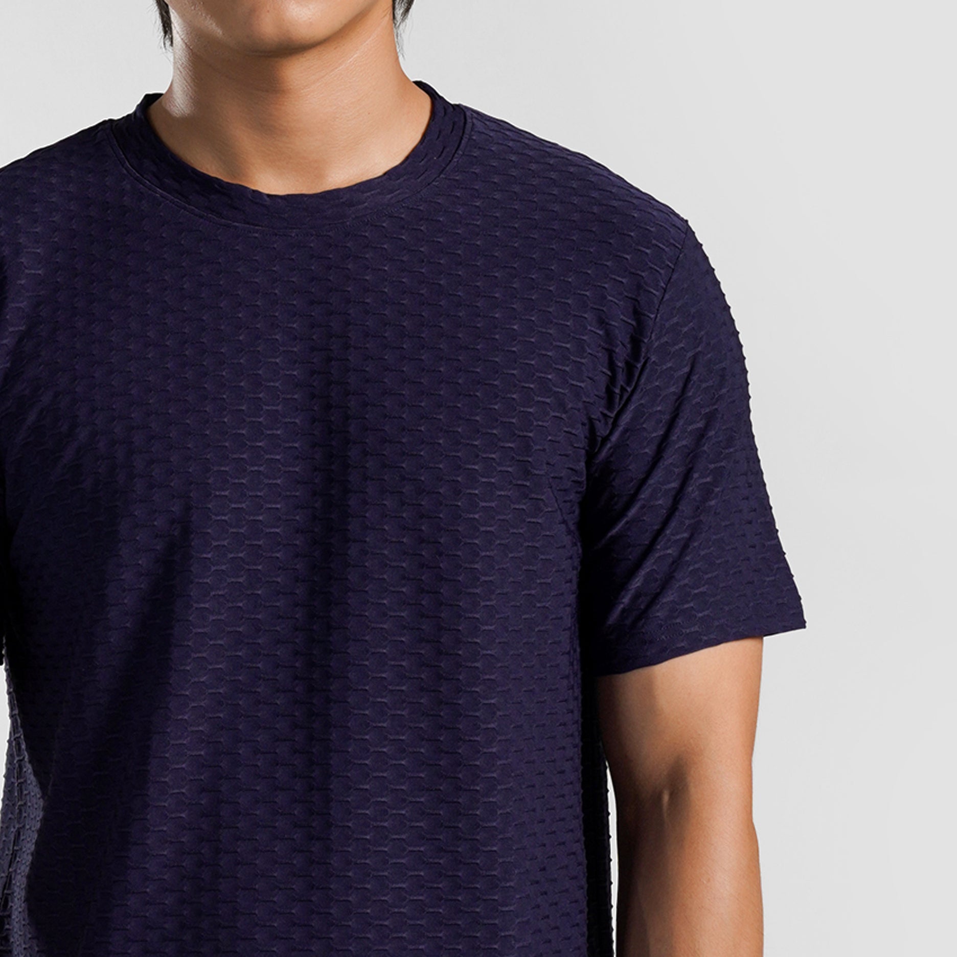 GridLock Tee (Navy)