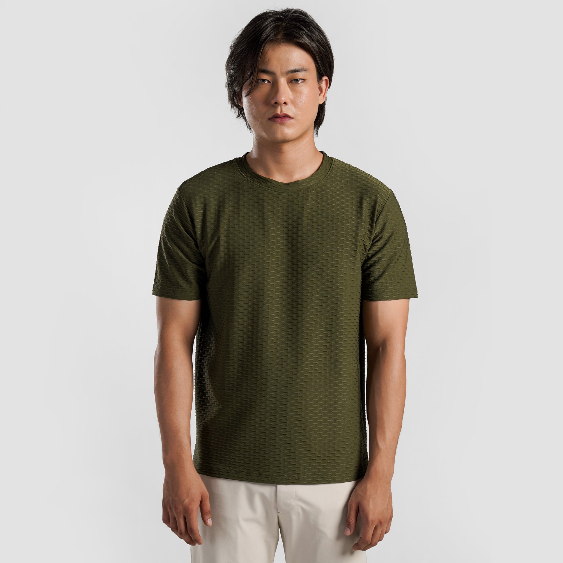 GridLock Tee (Olive)