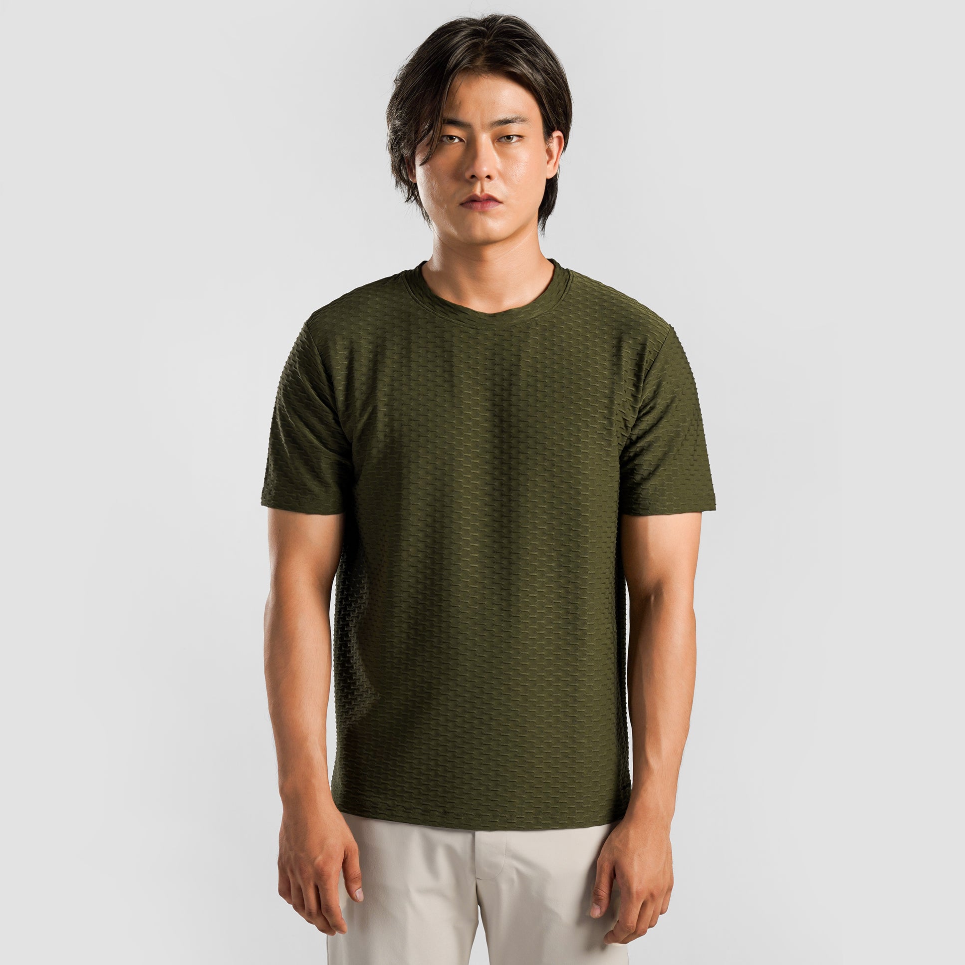GridLock Tee (Olive)