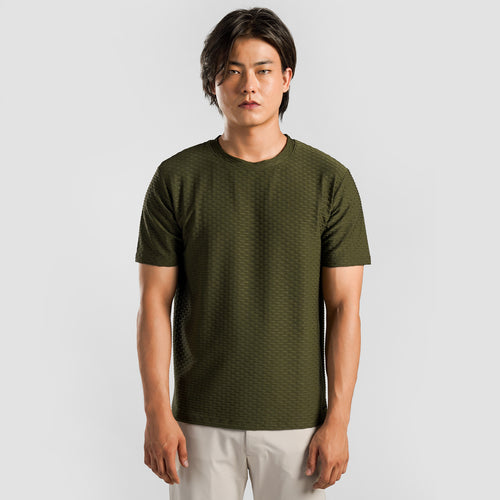 GridLock Tee (Olive)