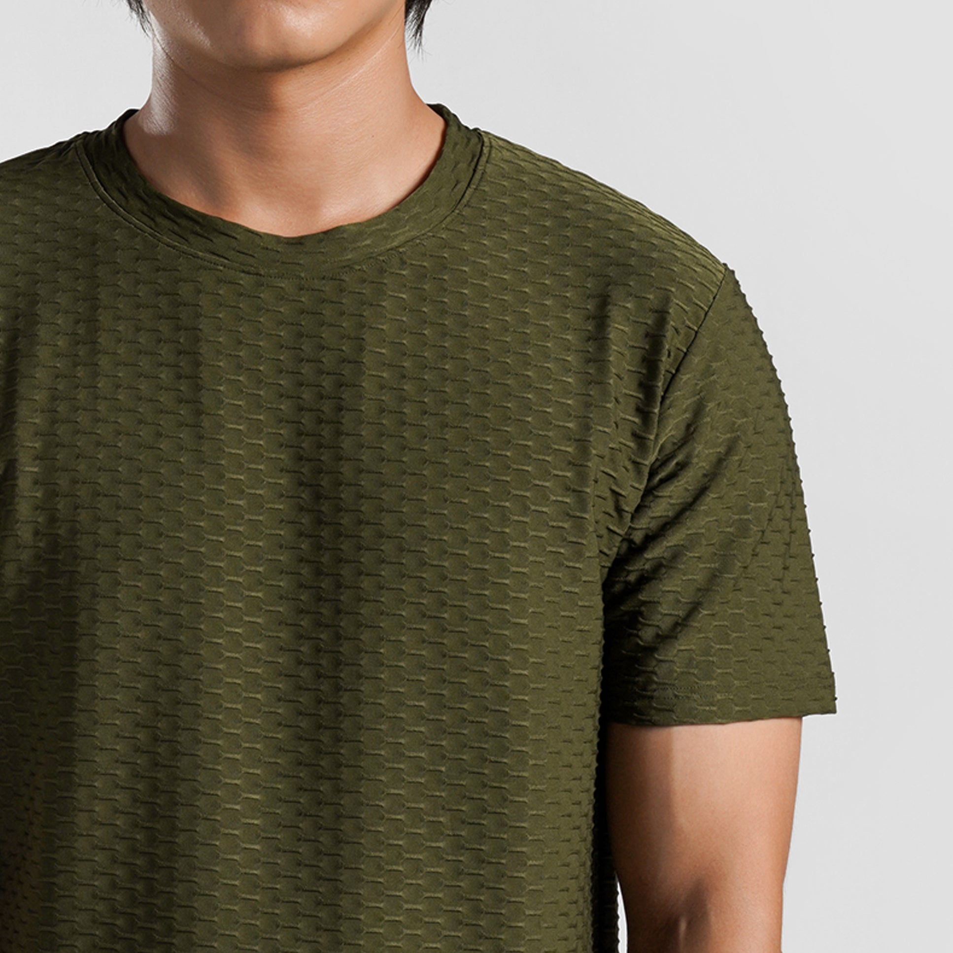 GridLock Tee (Olive)