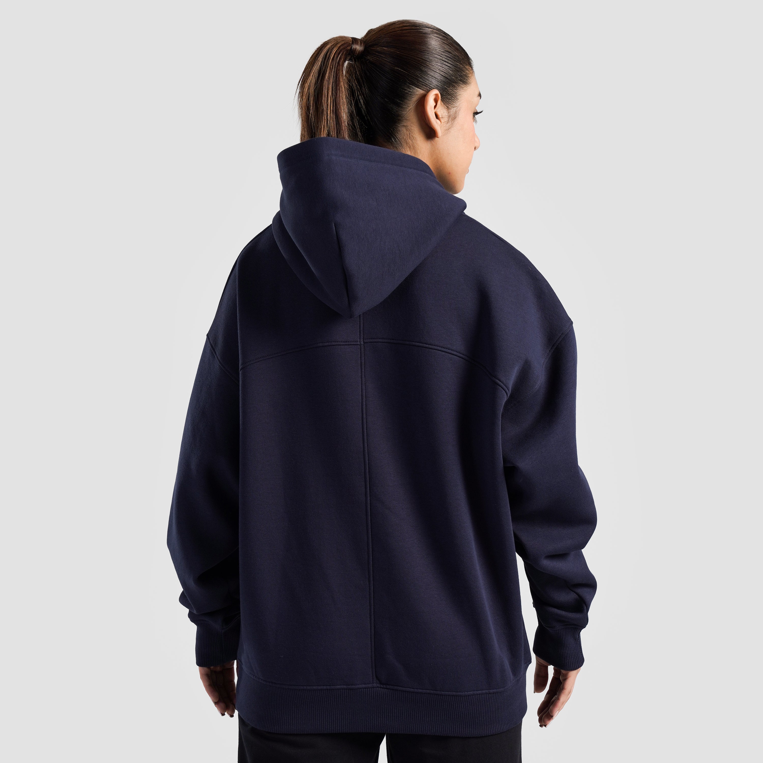 GA-I Essence Oversized Hoodie (Navy)