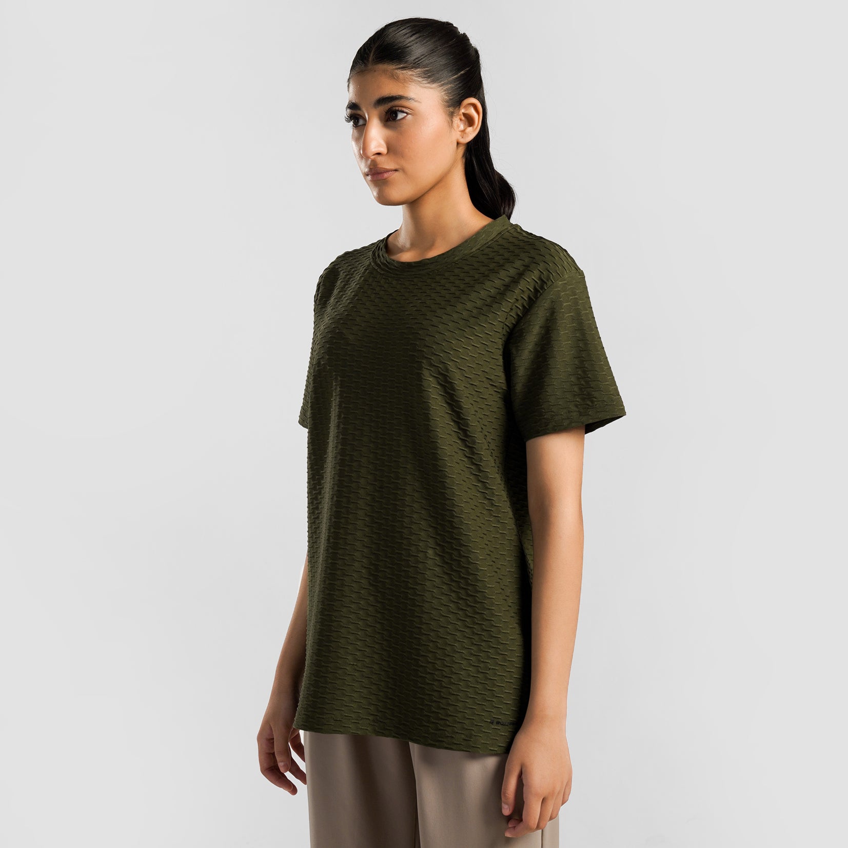 GridLock Tee (Olive)