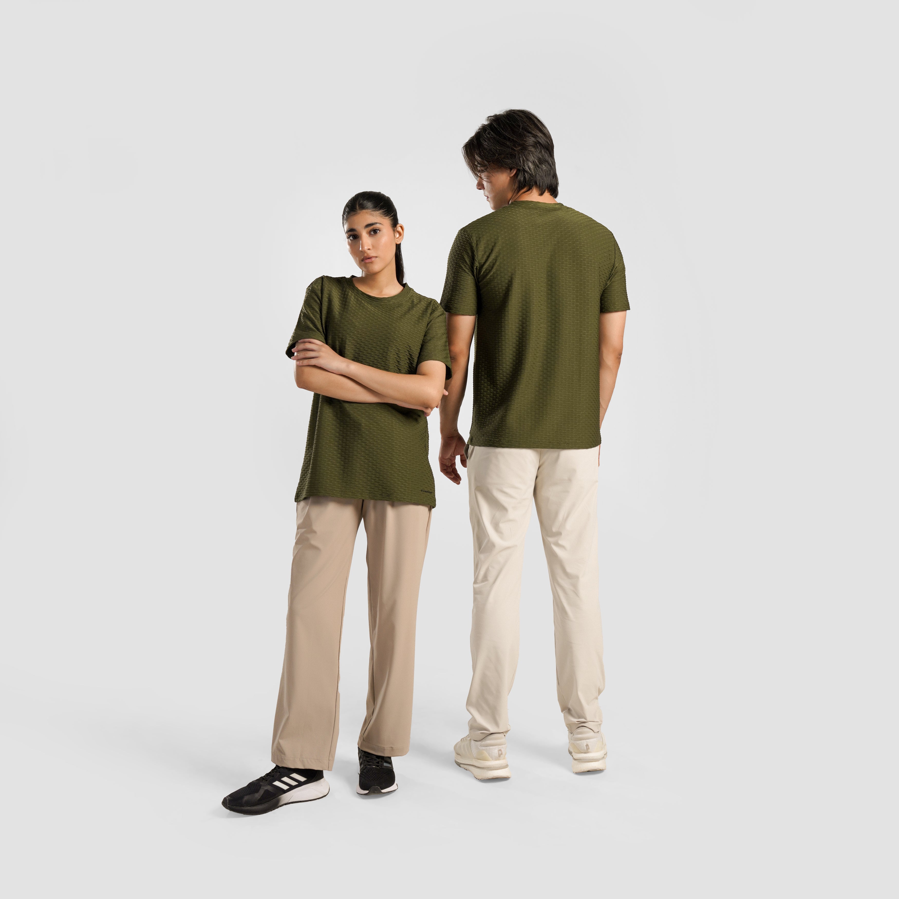 GridLock Tee (Olive)
