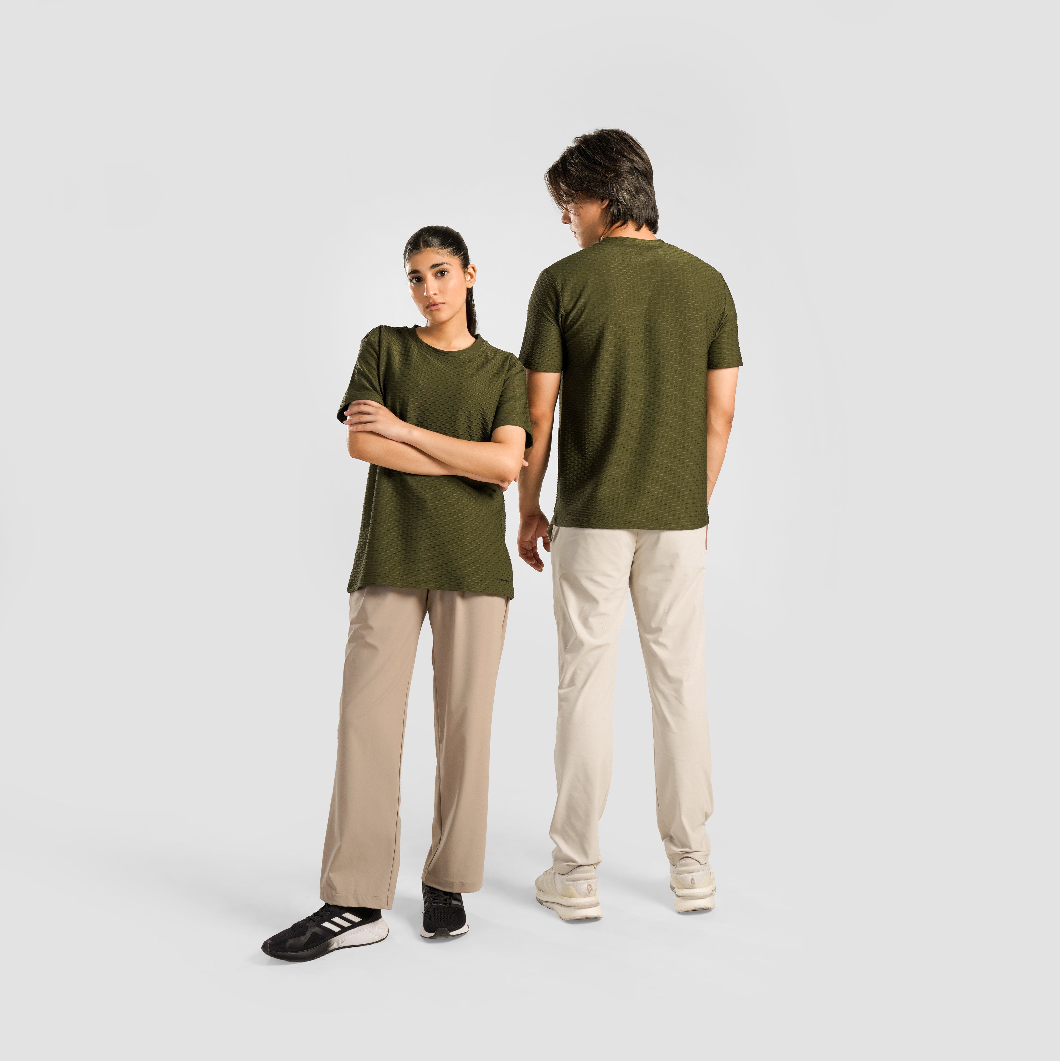 GridLock Tee (Olive)