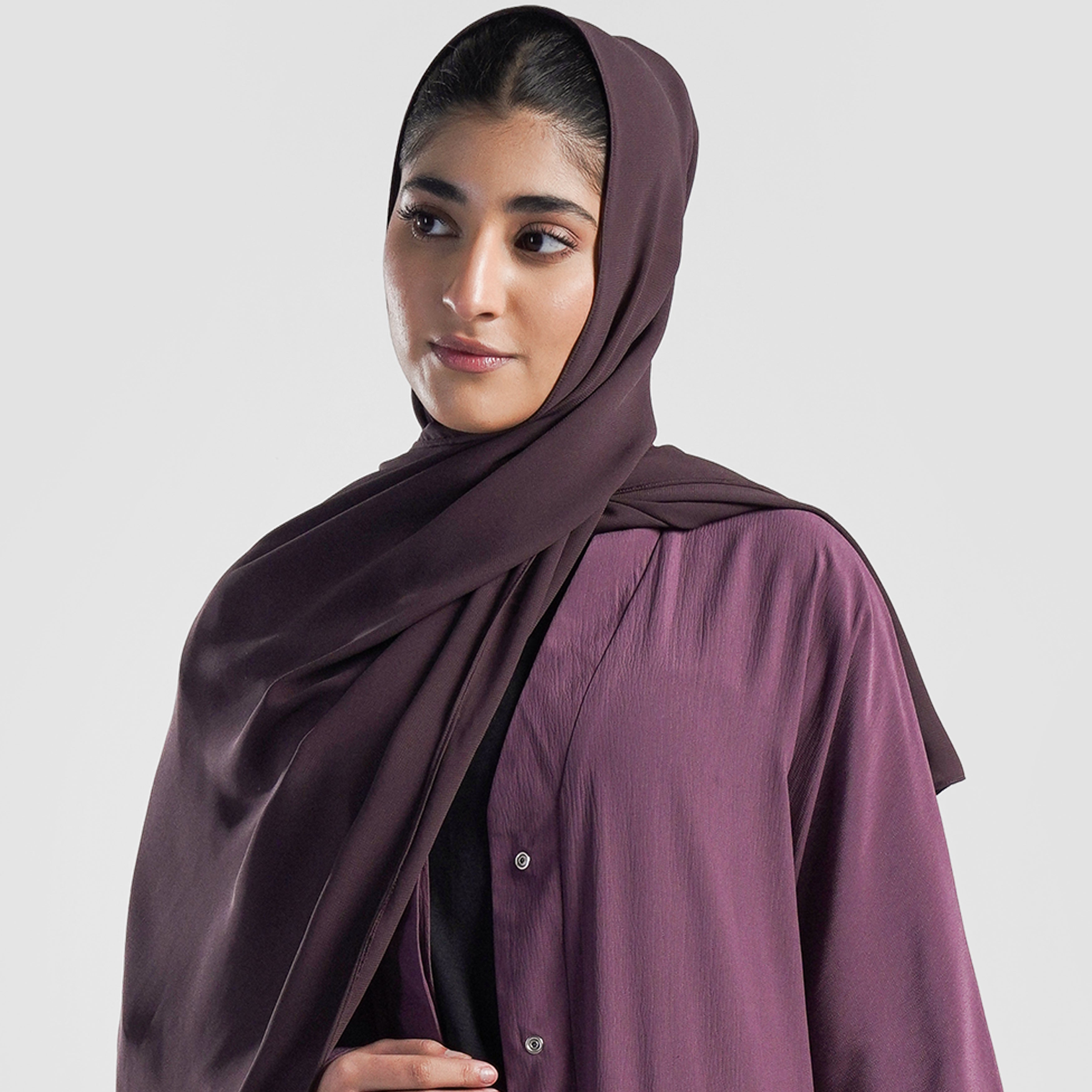Kimono Abaya (Dusty Lilac)