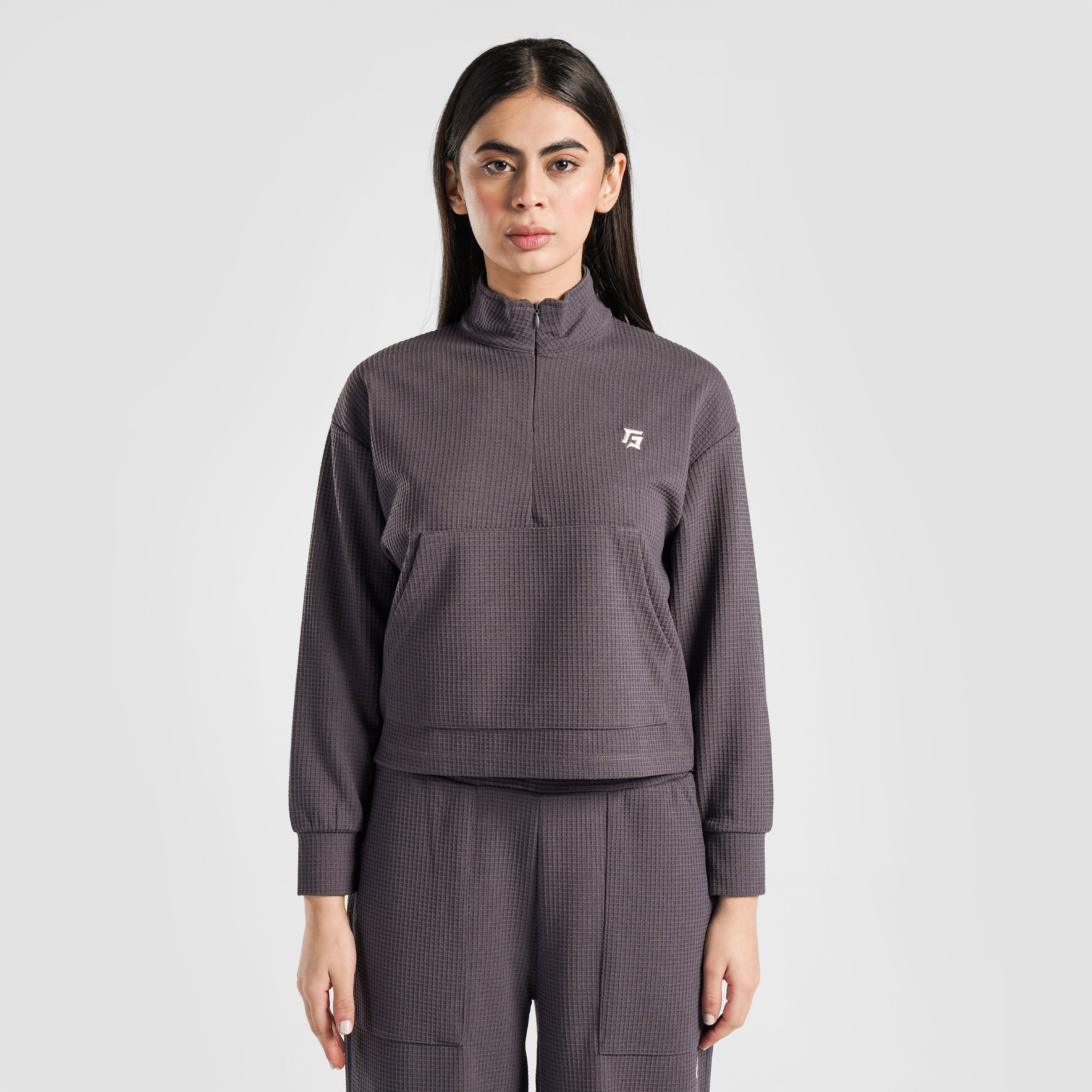 Prime Half Zip Upper (Charcoal)