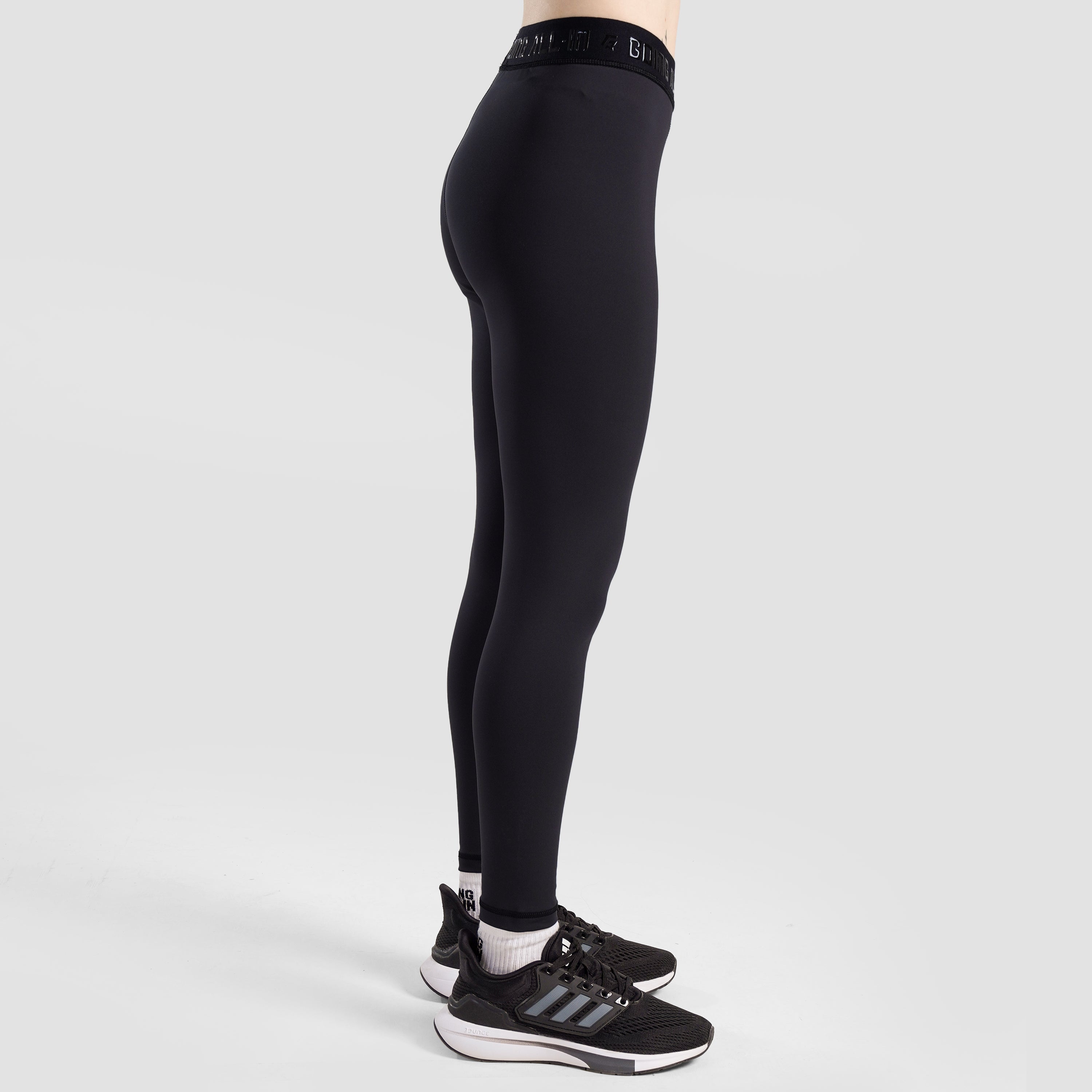 Run Rise Leggings (Charcoal)