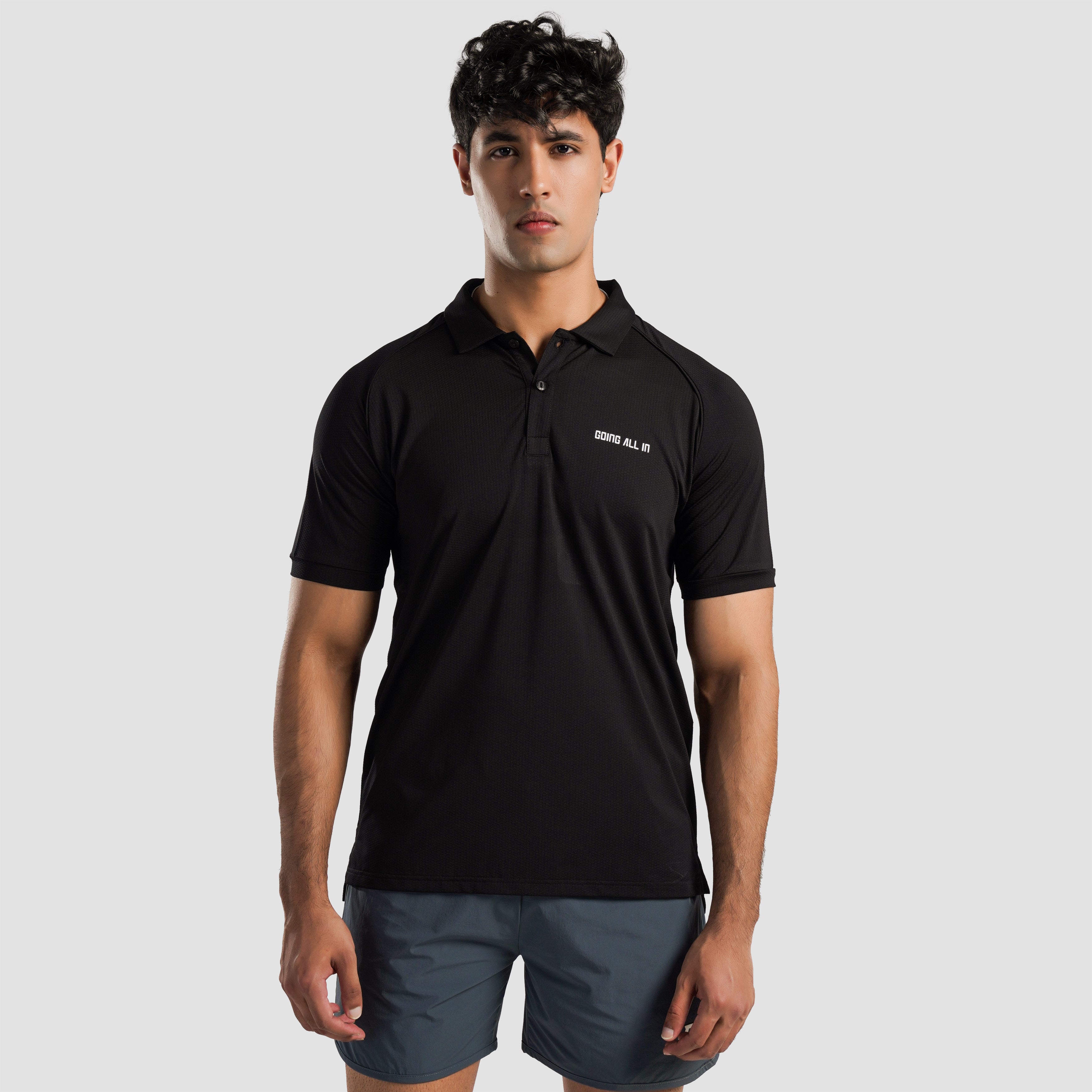 Prime Polo Shirt (Black)