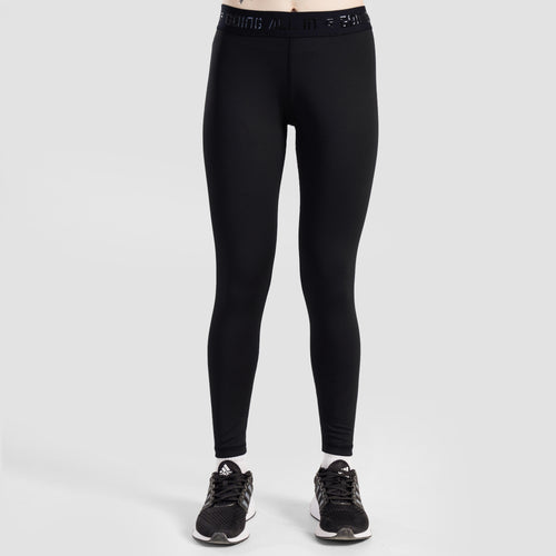 Run Rise Leggings (Black)