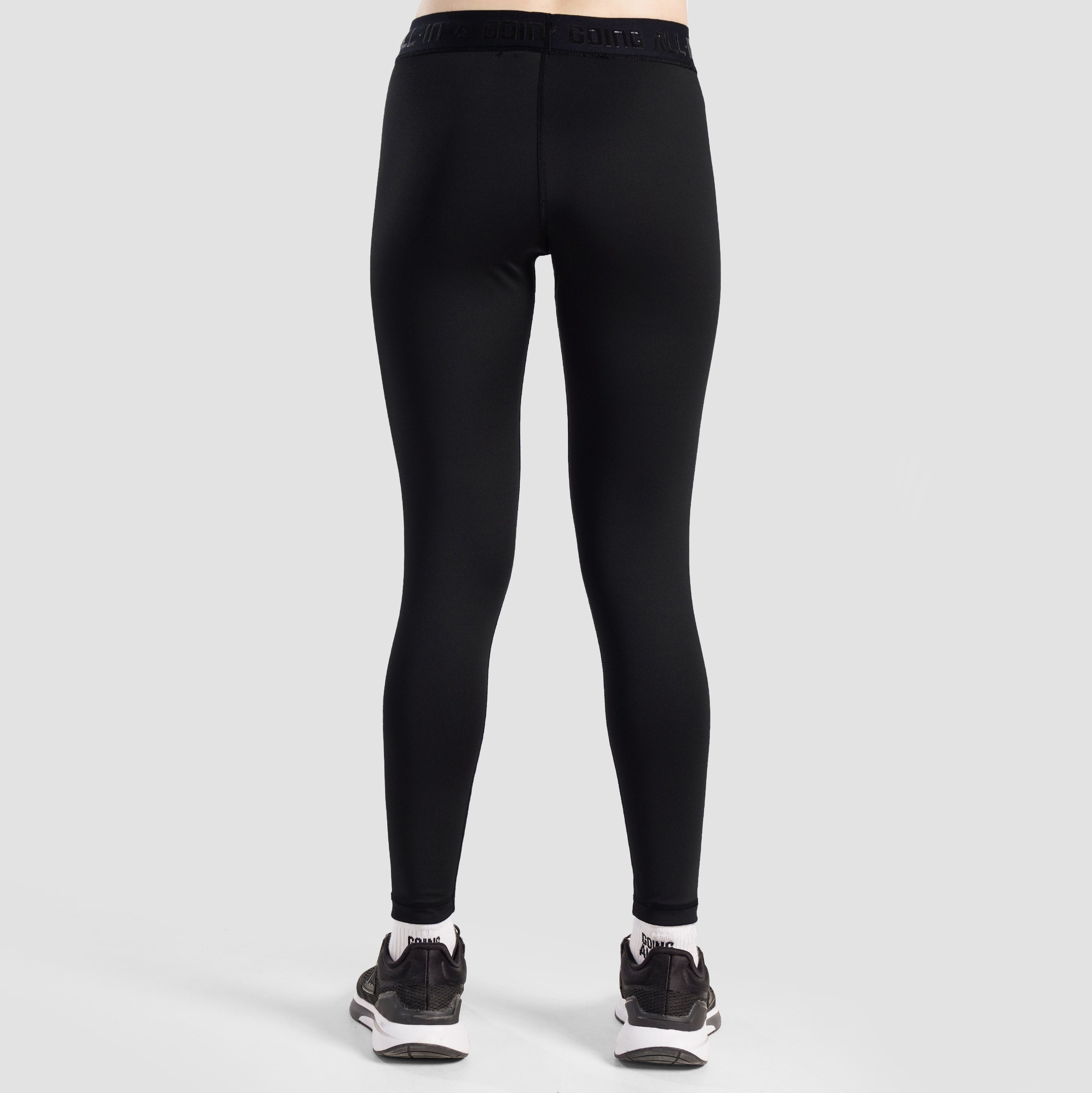 Run Rise Leggings (Black)