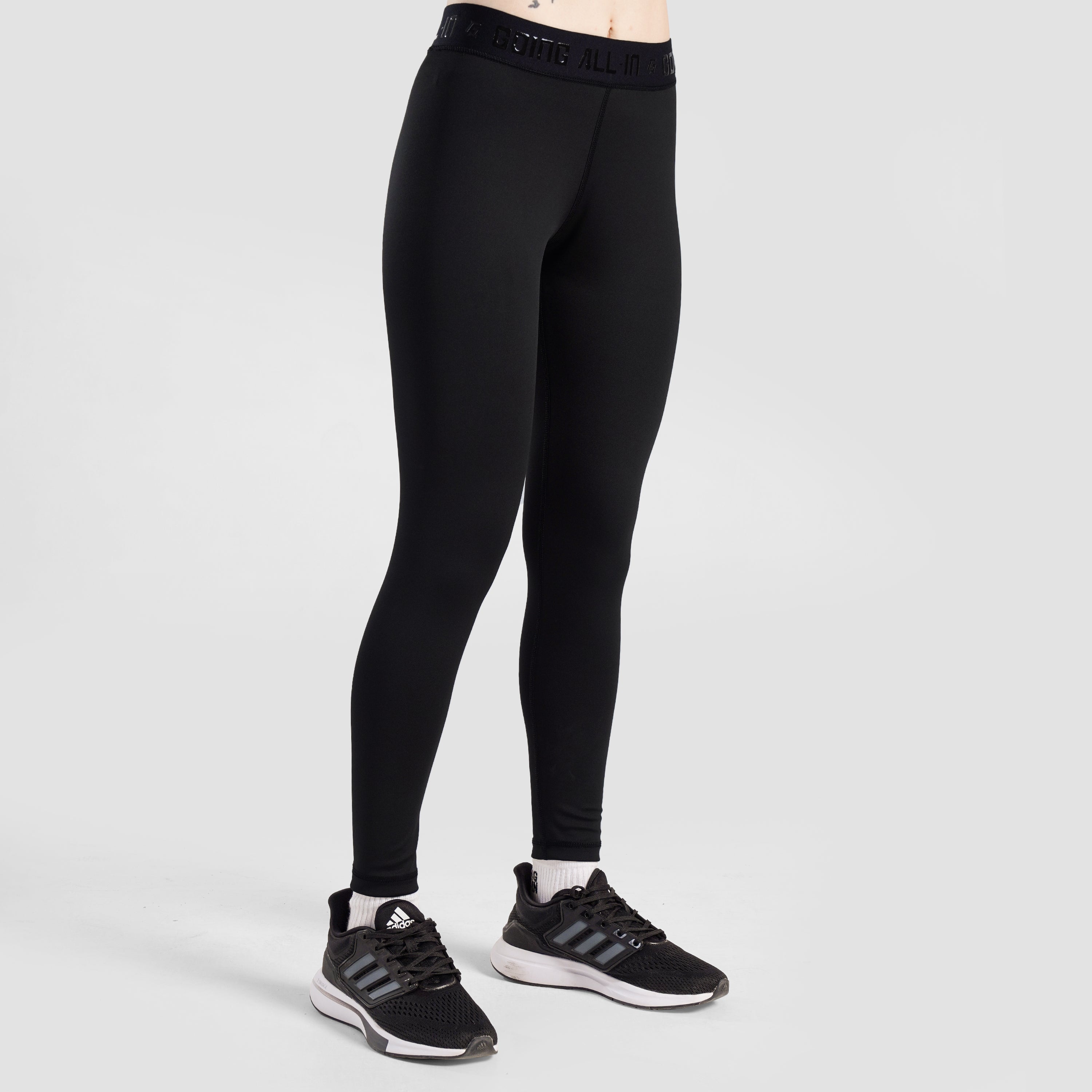 Run Rise Leggings (Black)