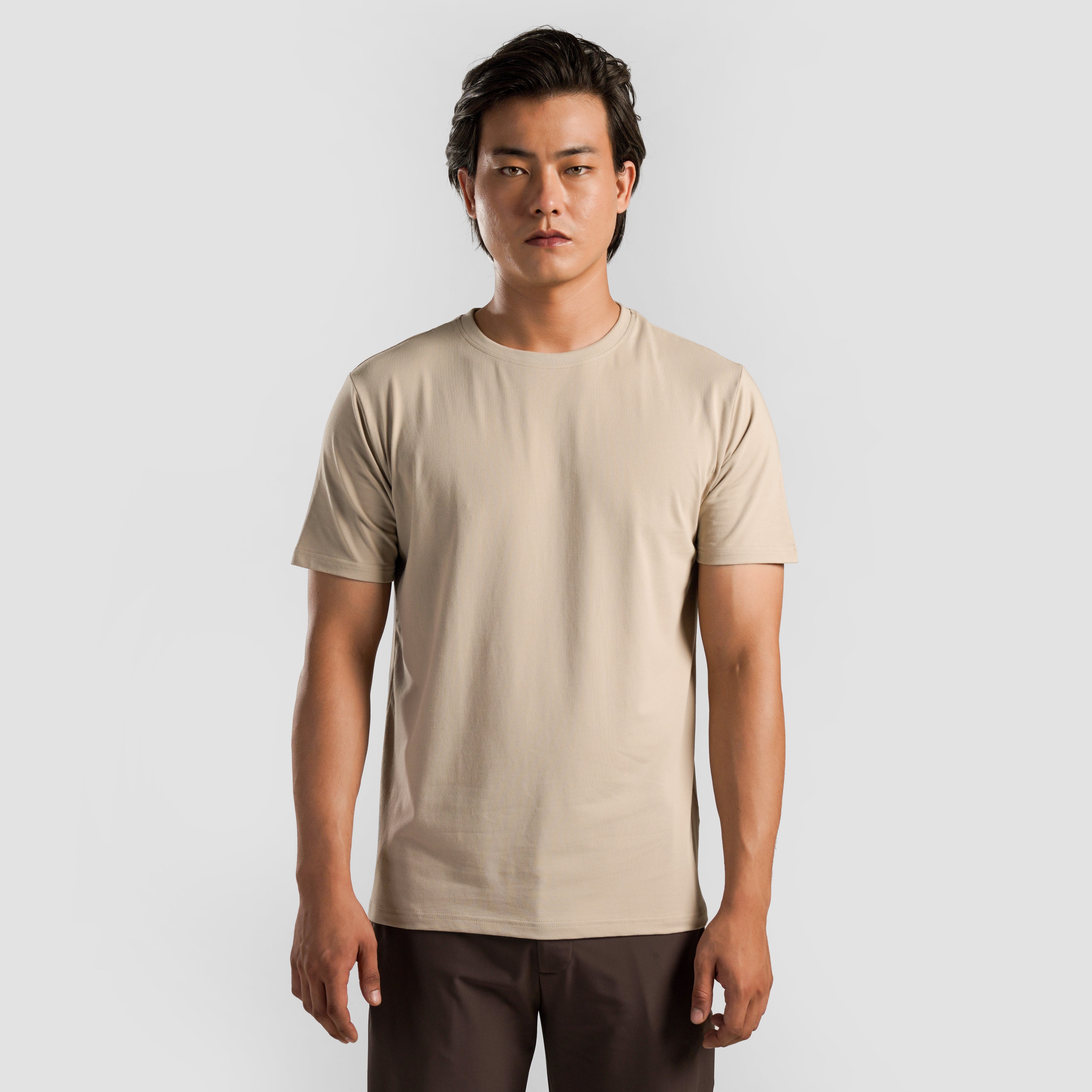 GA Basic Tee (Beige)
