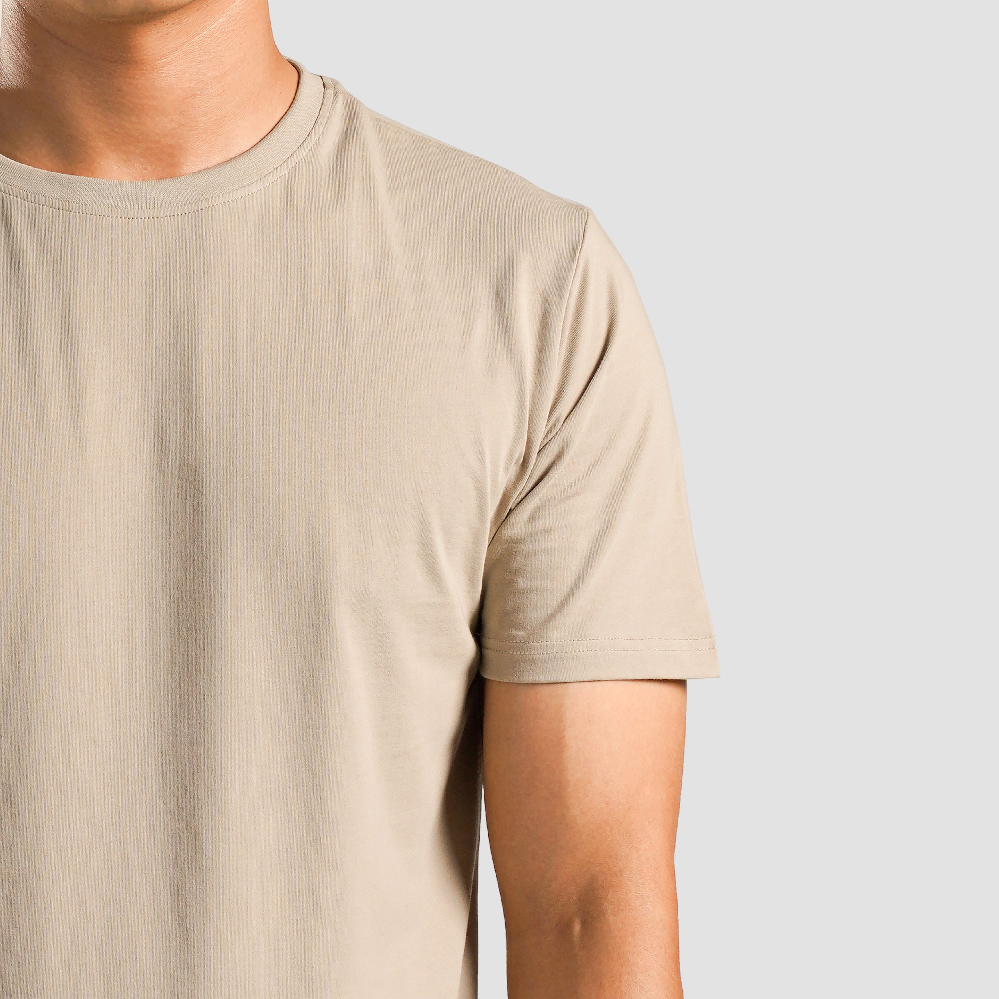 GA Basic Tee (Beige)