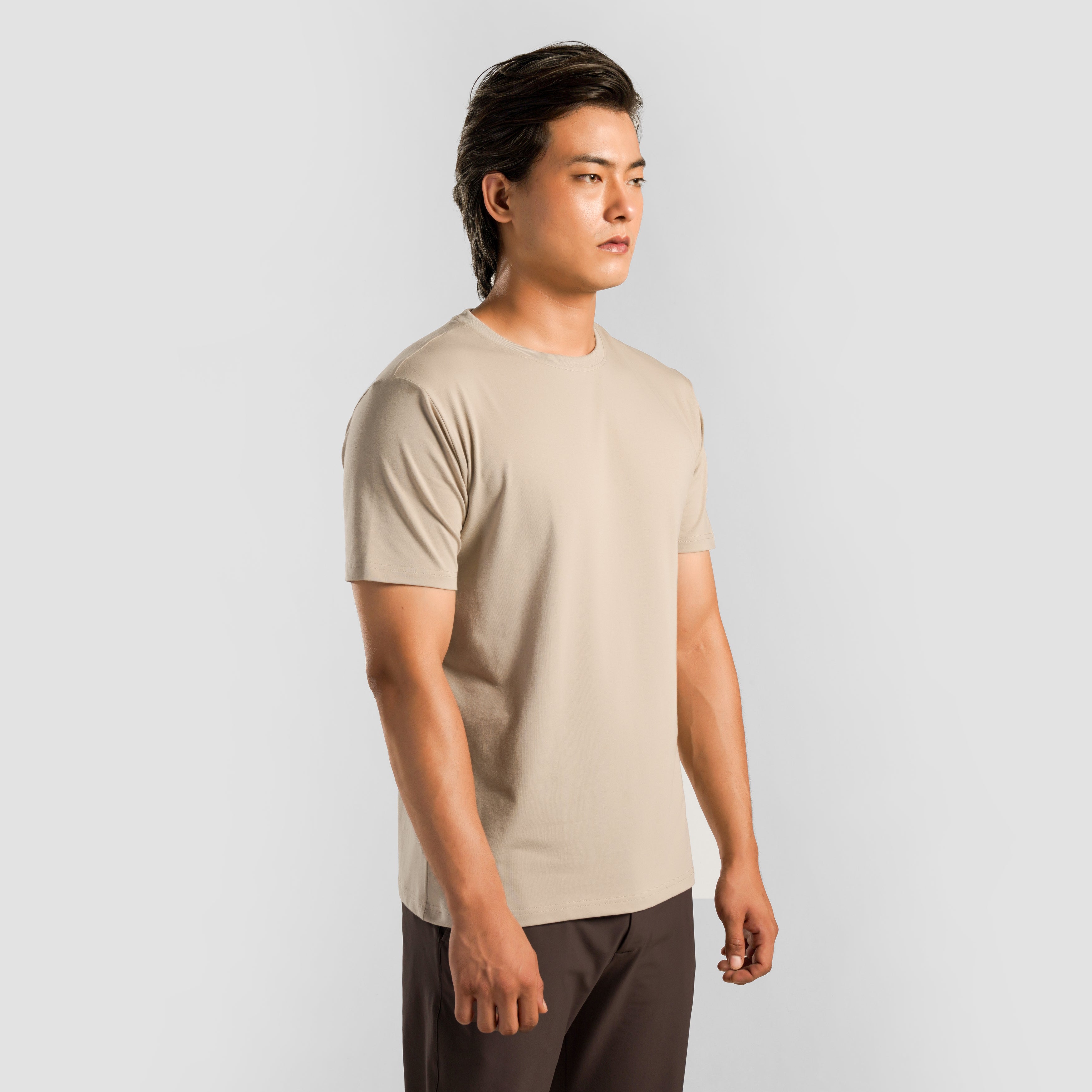 GA Basic Tee (Beige)