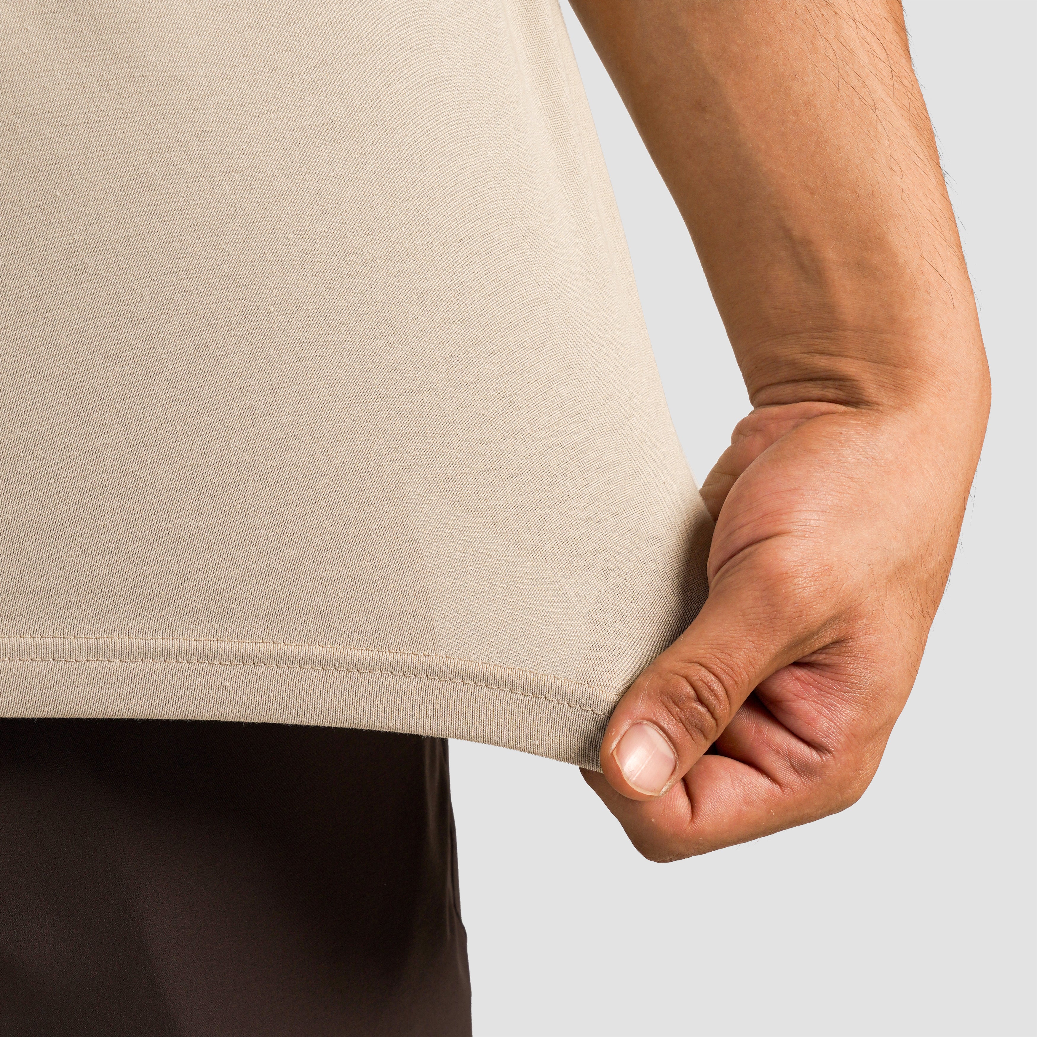 GA Basic Tee (Beige)