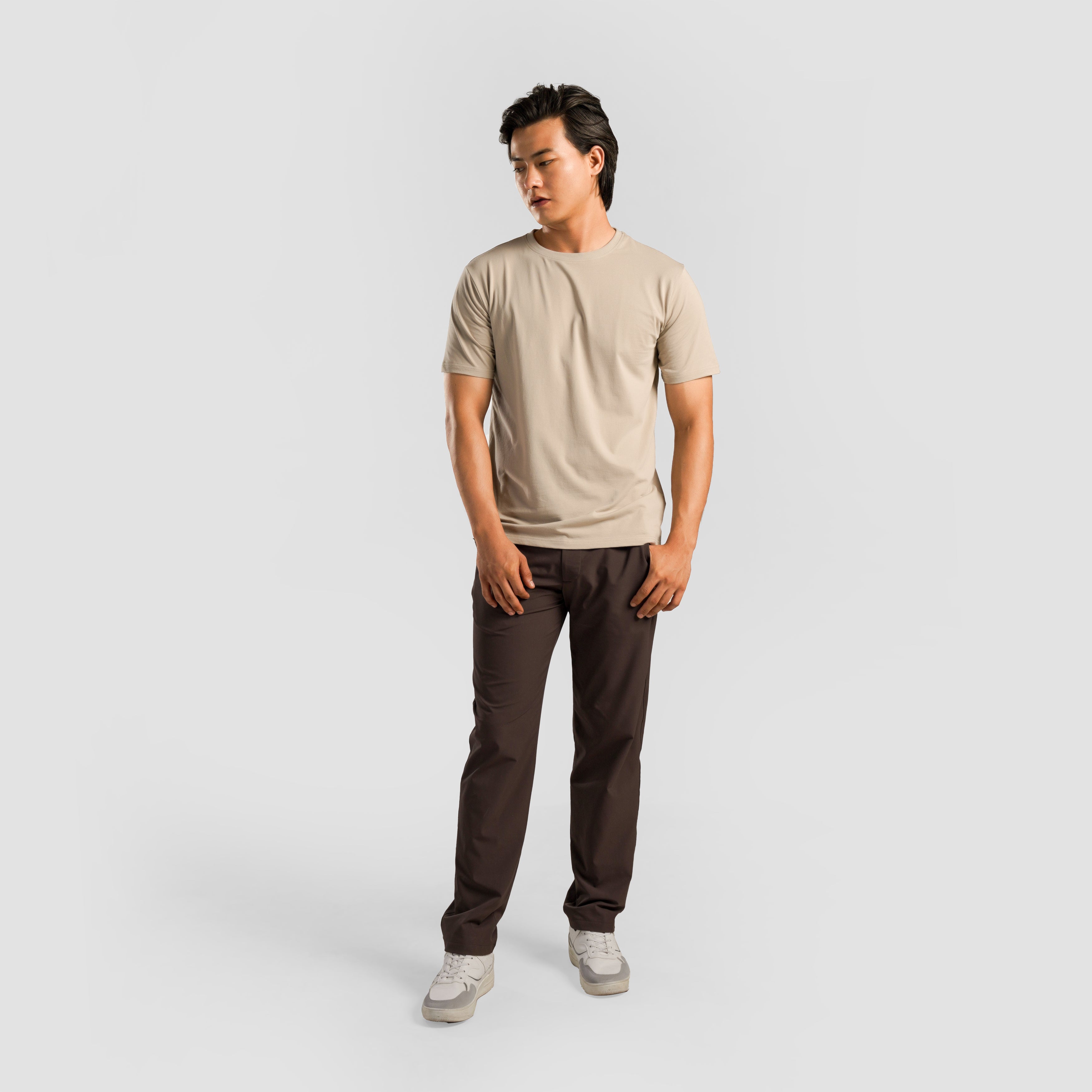 GA Basic Tee (Beige)