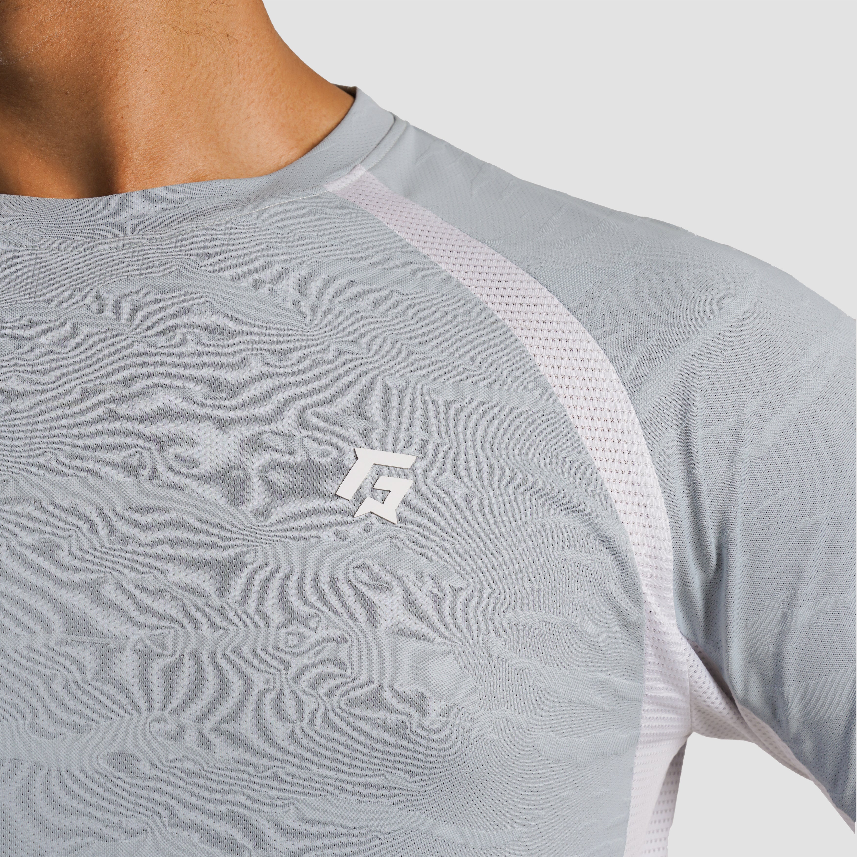 Edge Tennis Tee (Green-White)