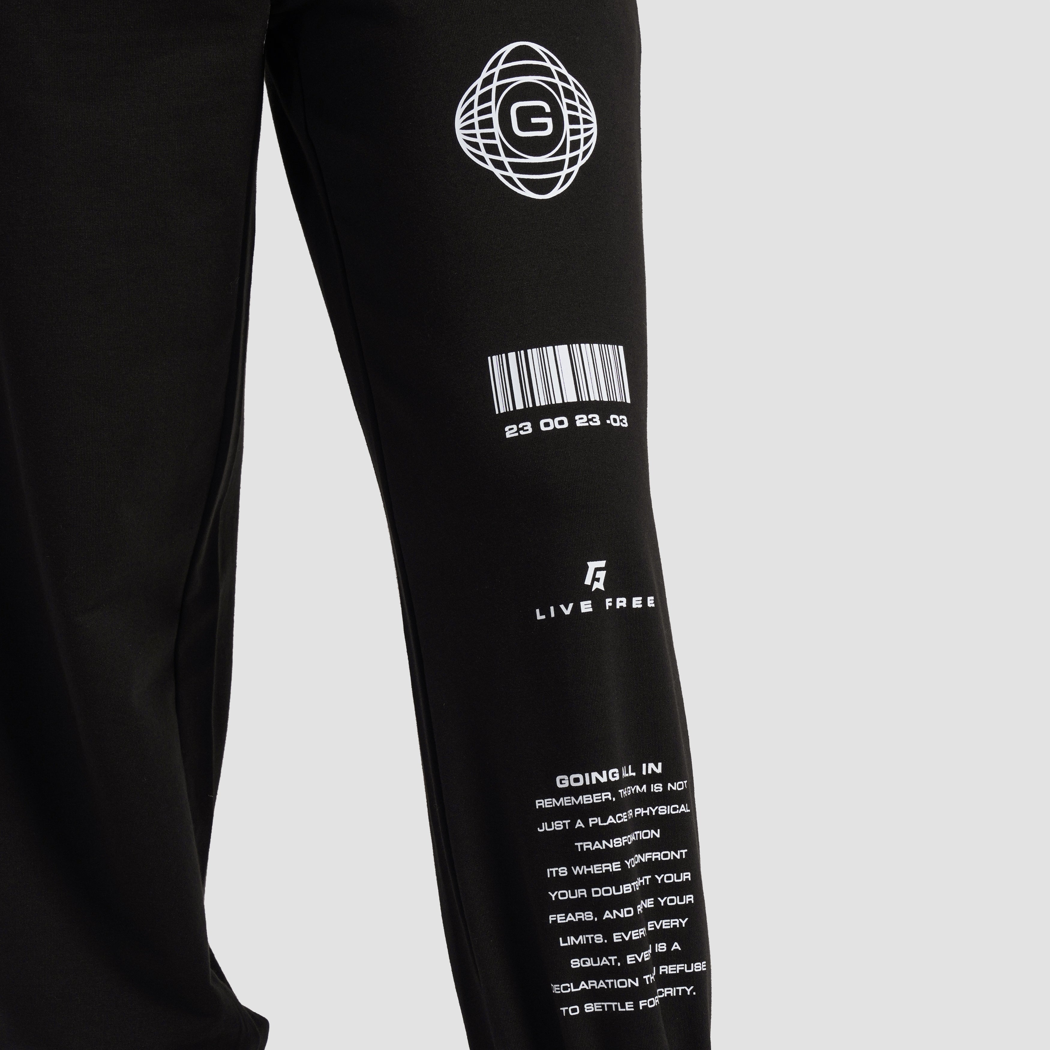 GAI Pulse Oversized Joggers (Black)