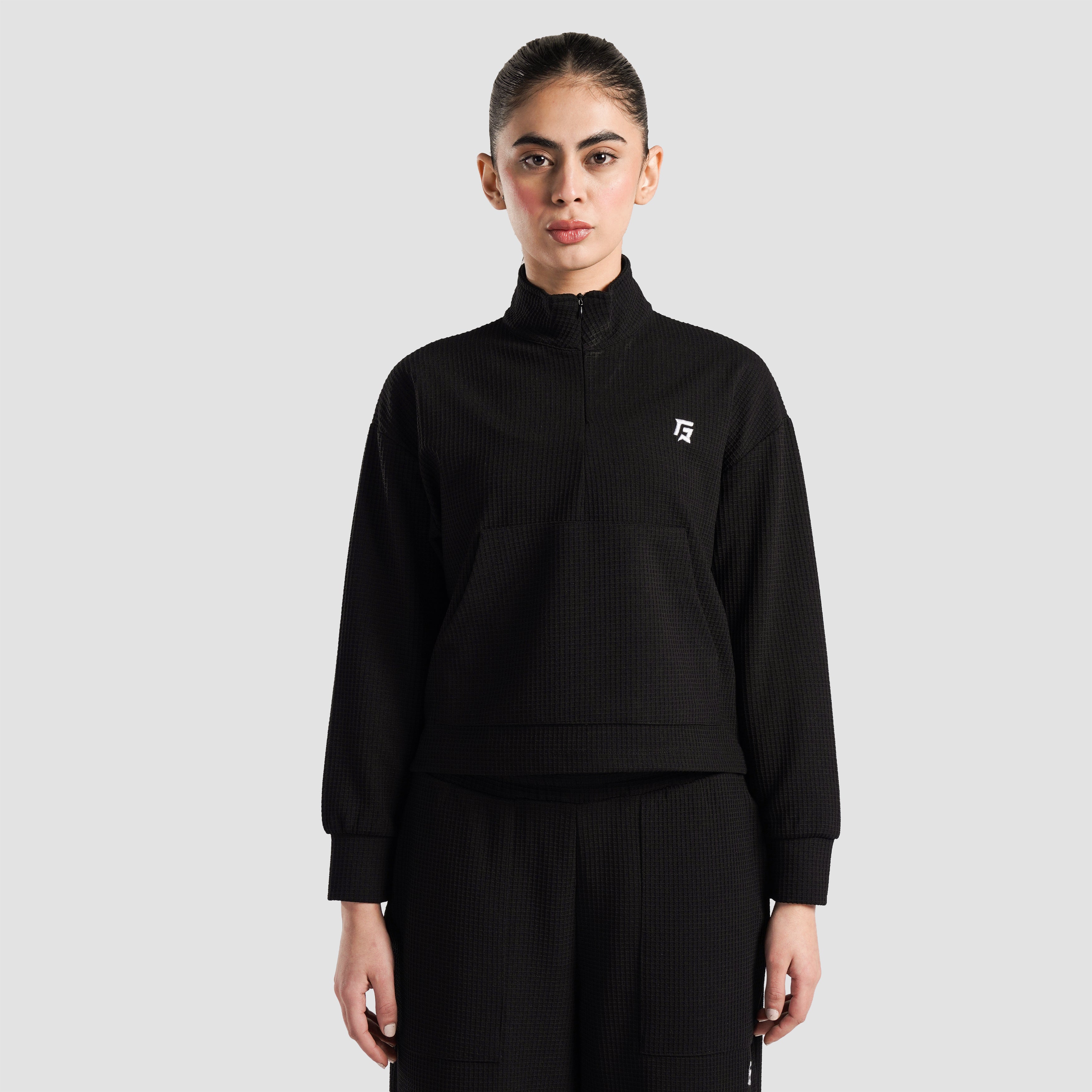 Prime Half Zip Upper (Black)