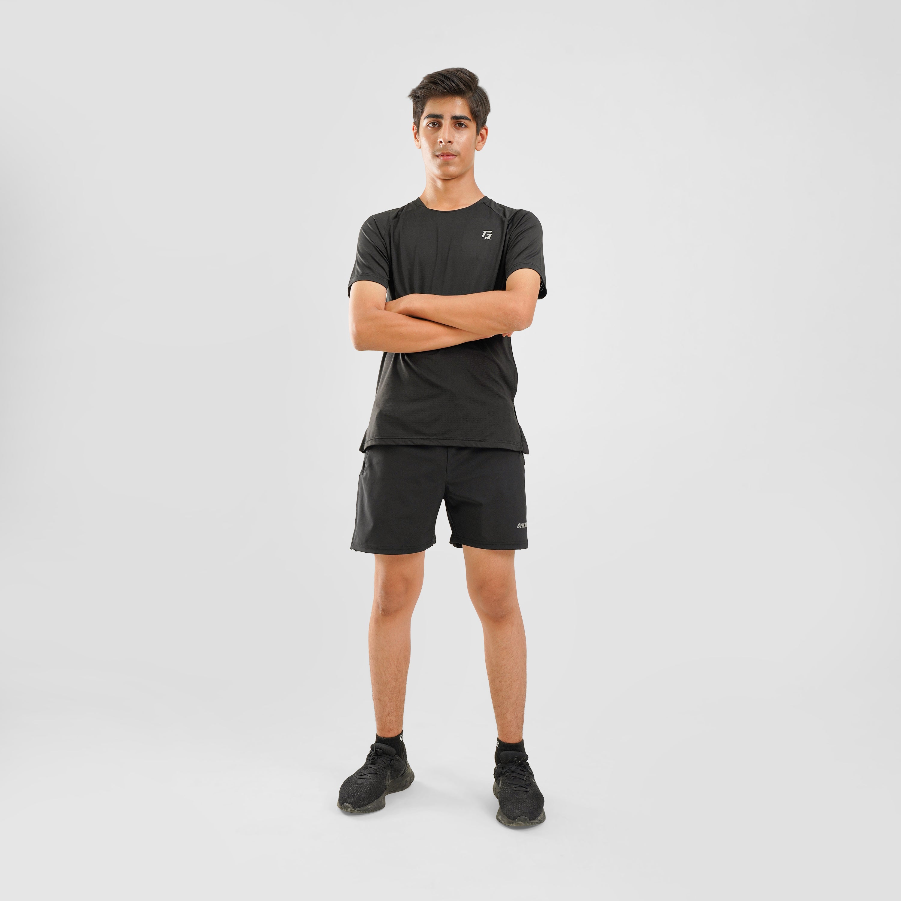 Youth Airflow Shorts (Black)