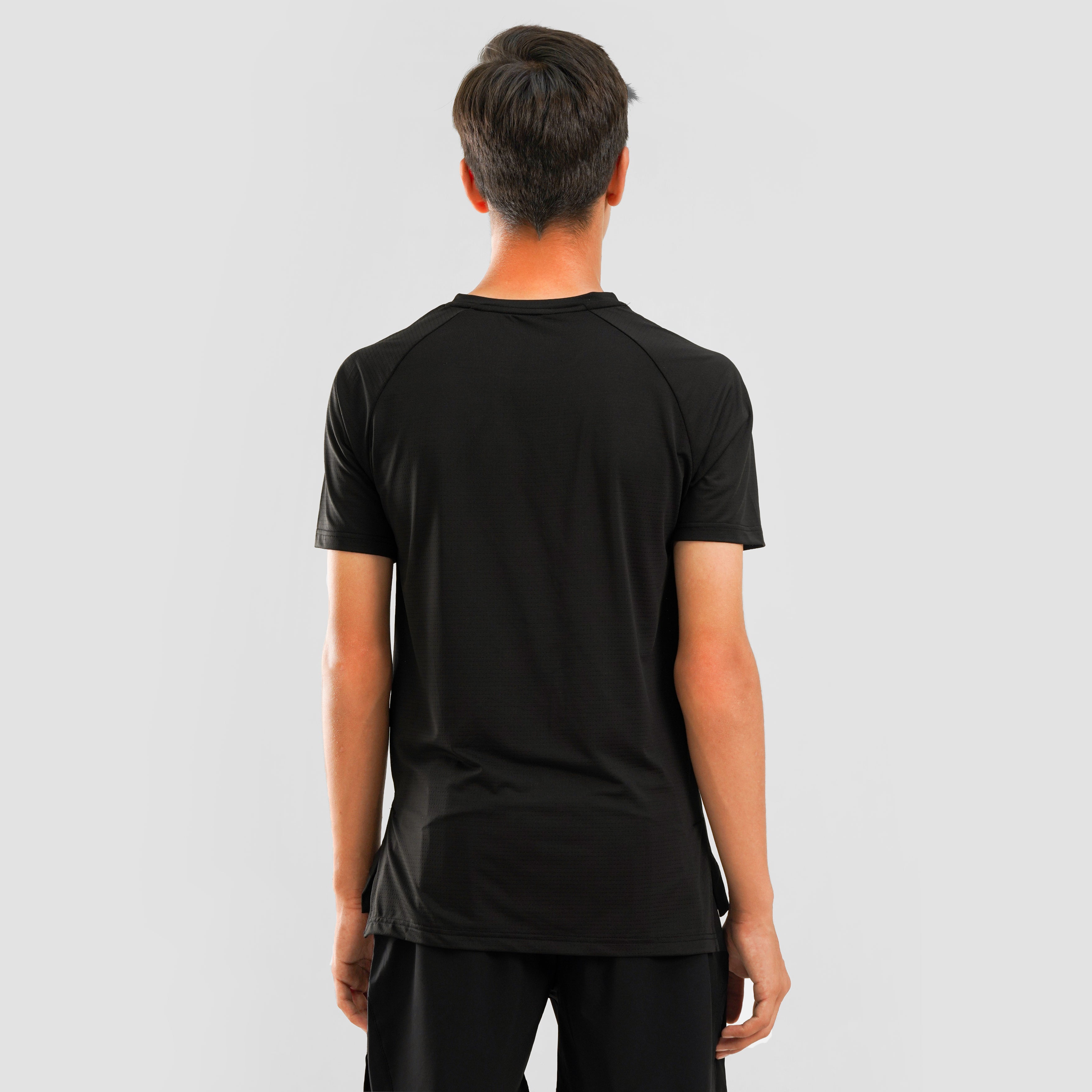 Youth Mesh Motion Tee (Black)