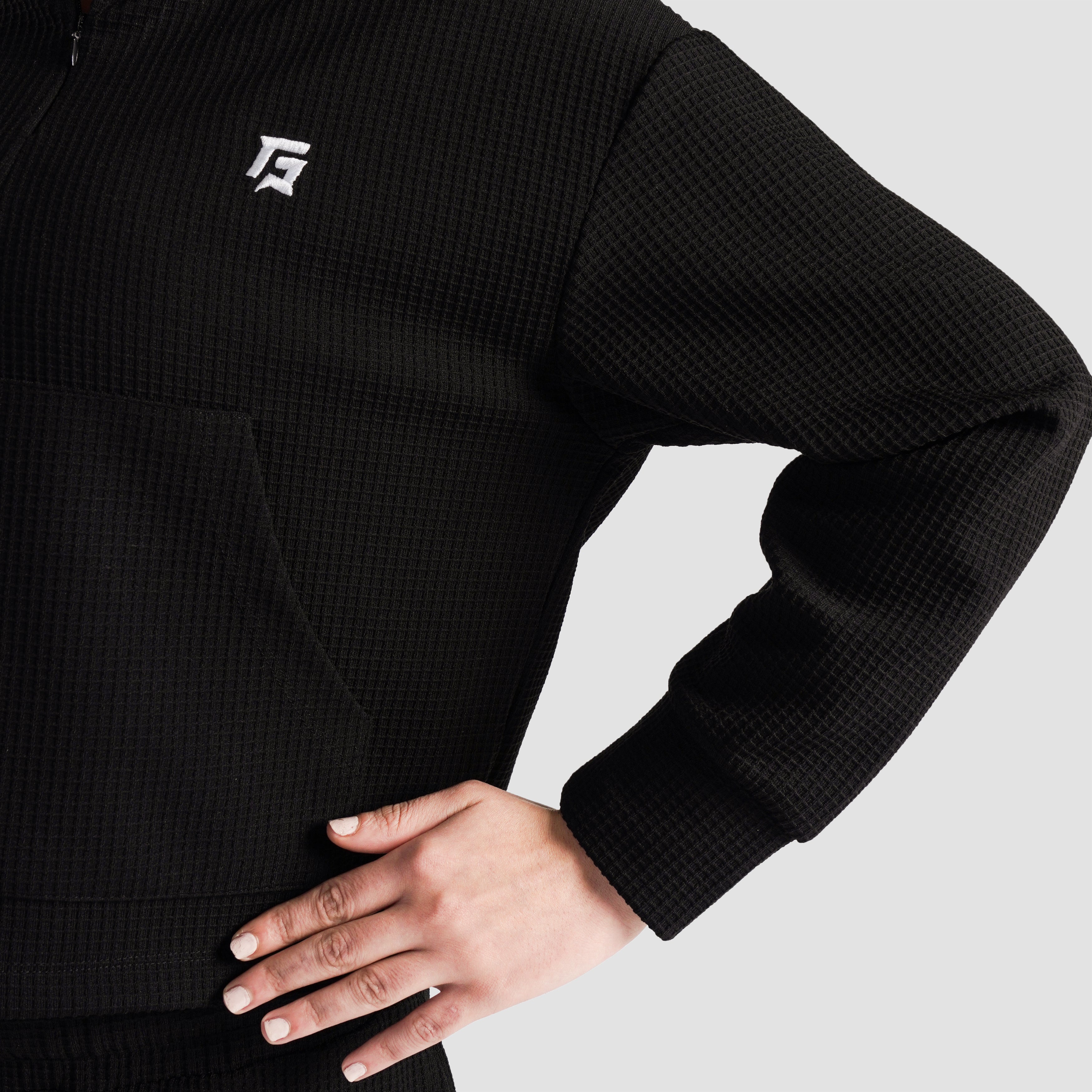 Prime Half Zip Upper (Black)