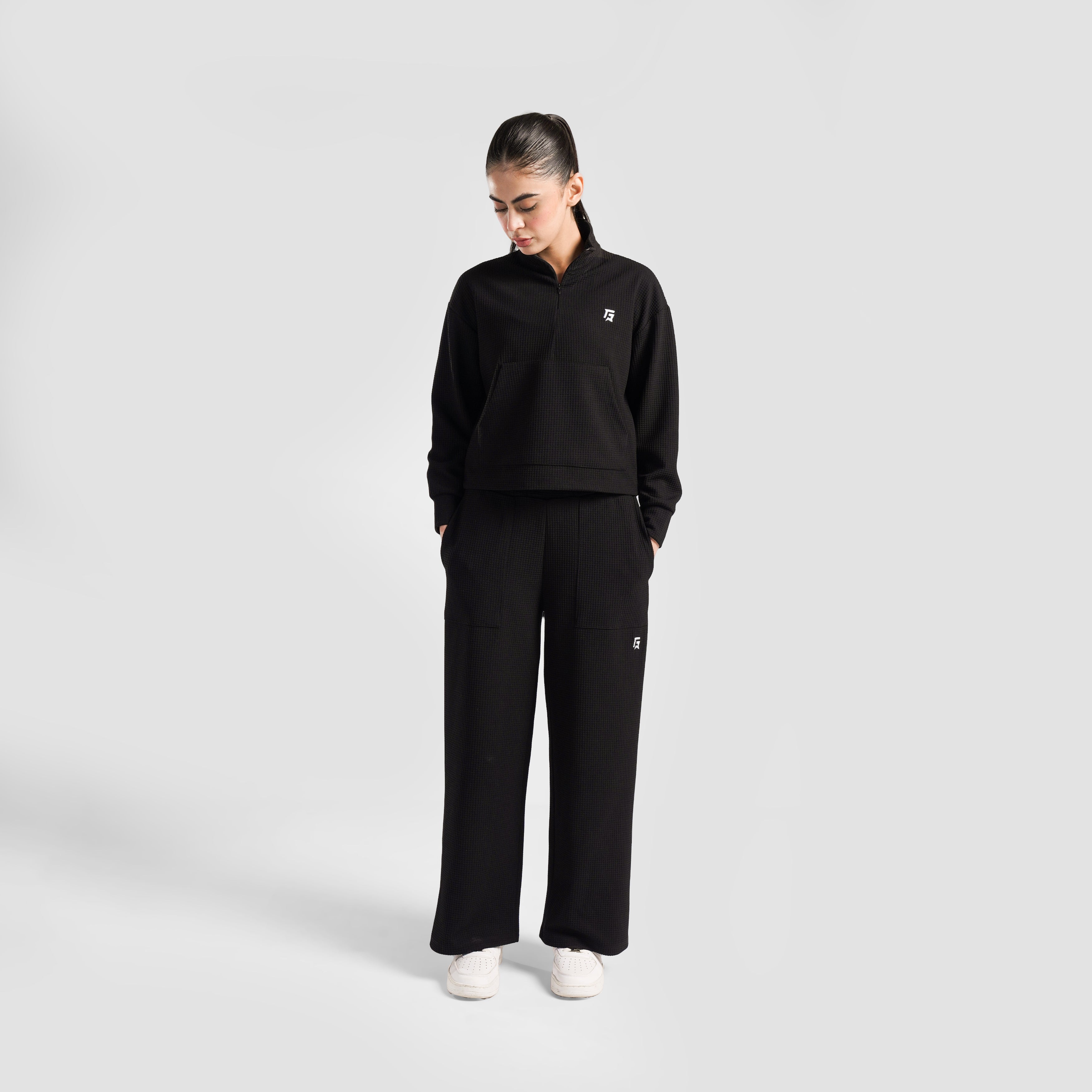 Prime Half Zip Upper (Black)