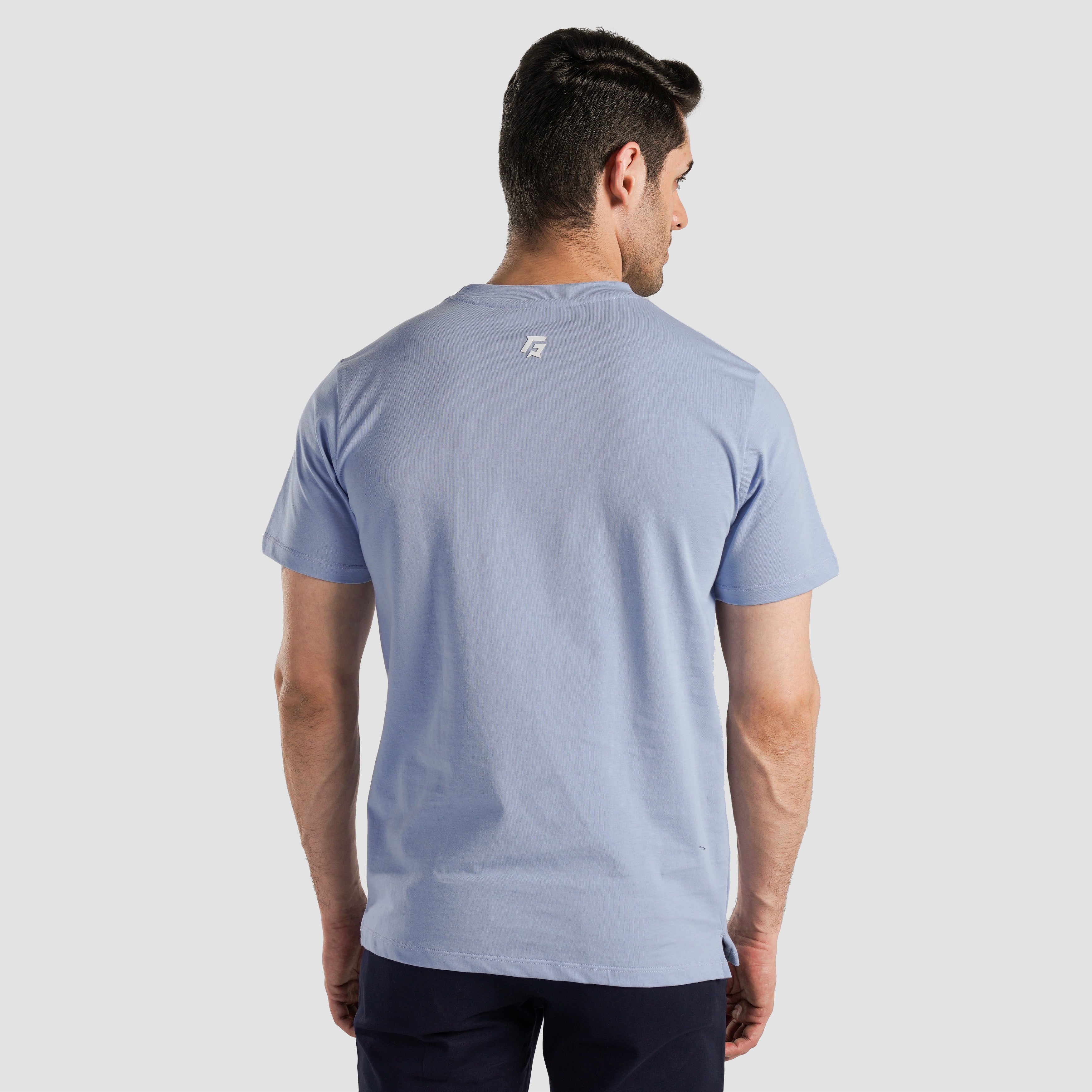 Power Move Tee (Sky Blue)