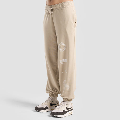 GAI Pulse Oversized Joggers (Beige)