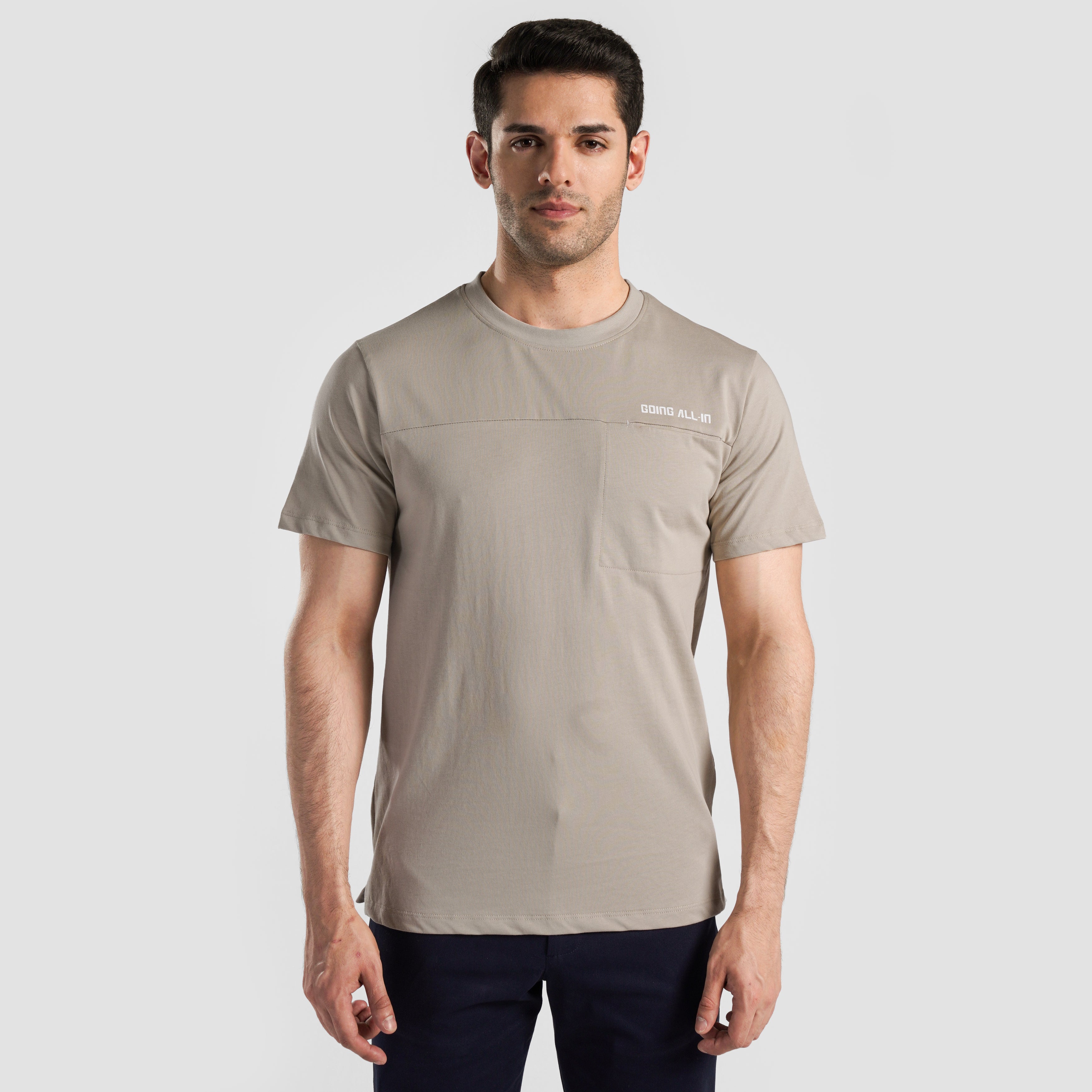 Power Move Tee (Beige)