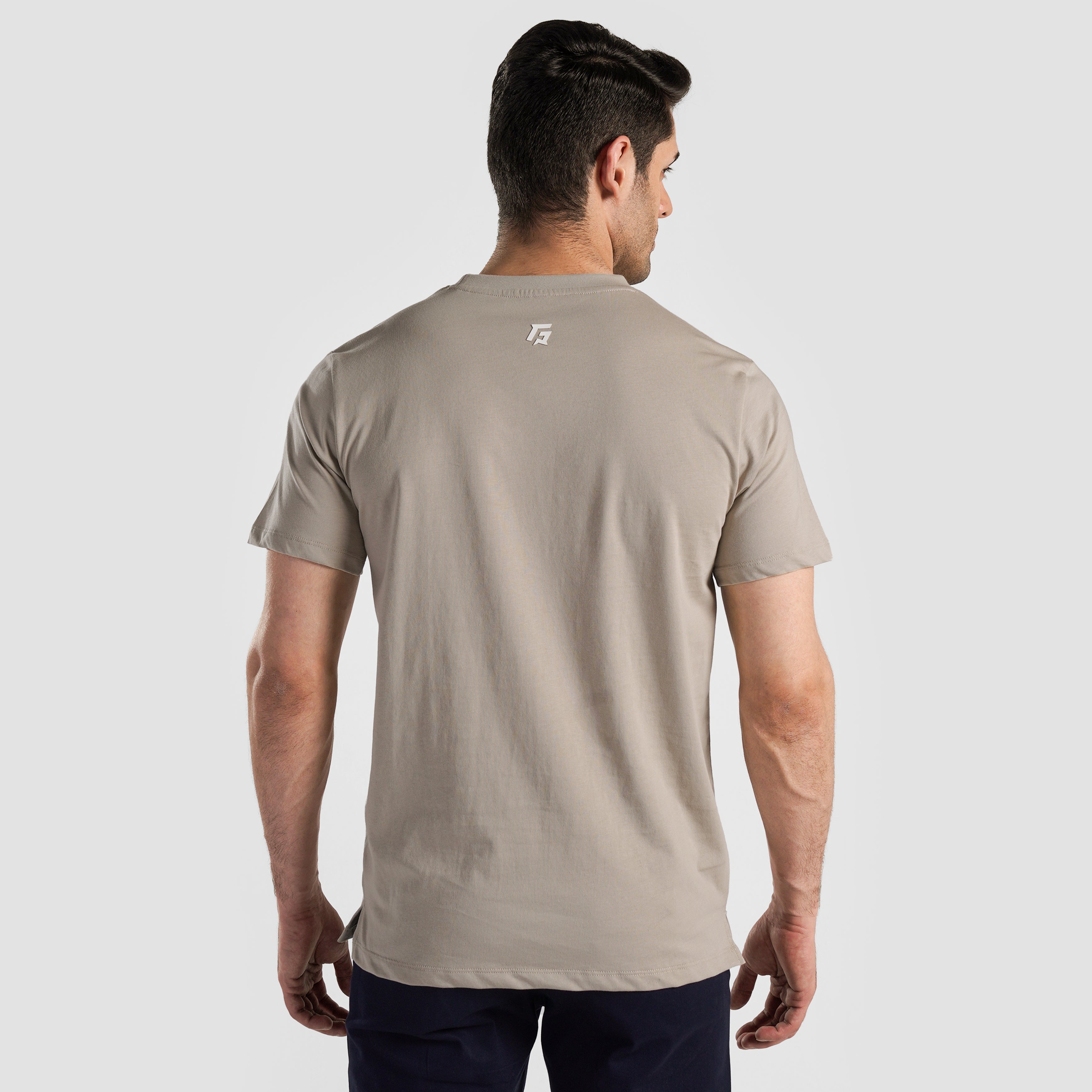 Power Move Tee (Beige)