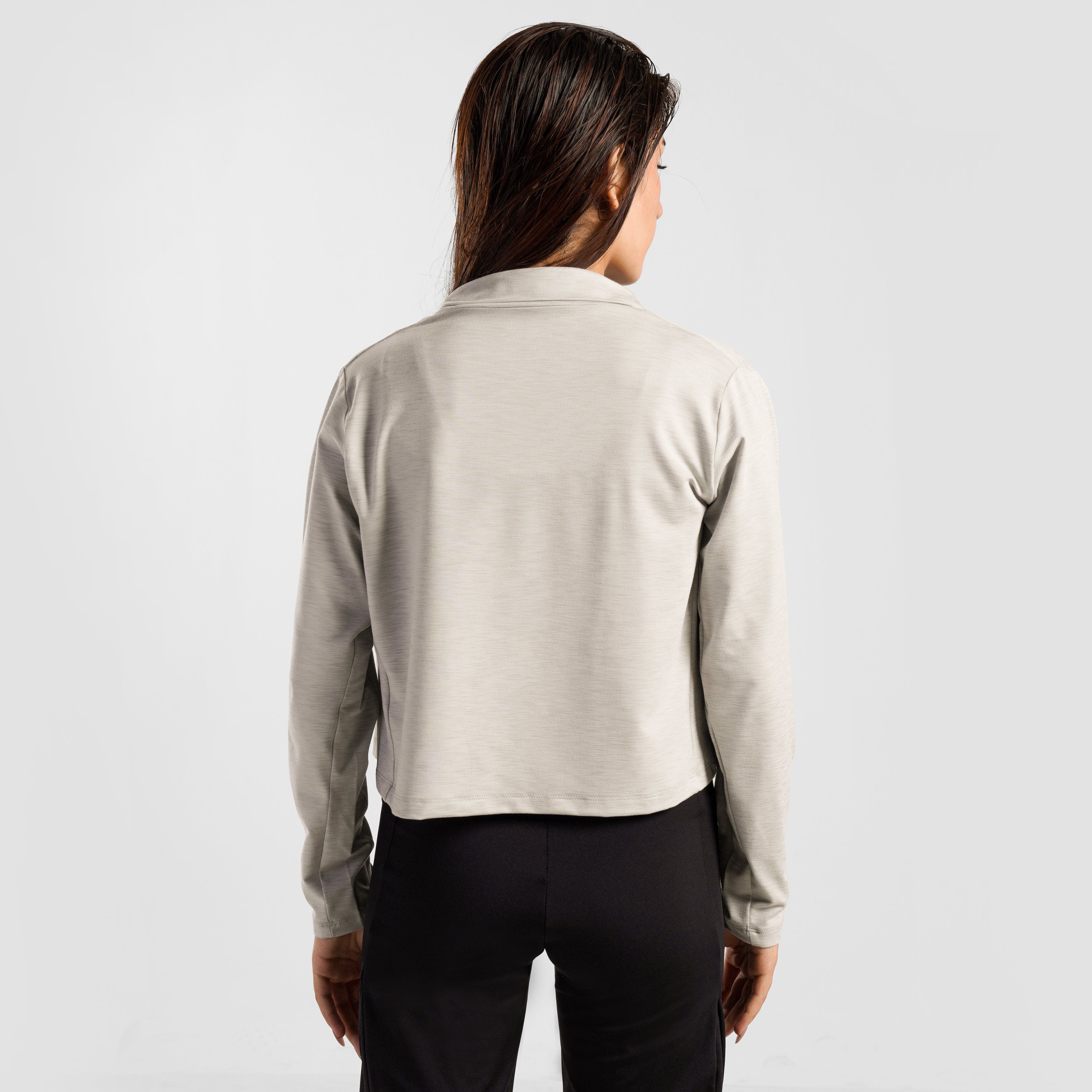 Yoga Cardigan (Silver Grey)