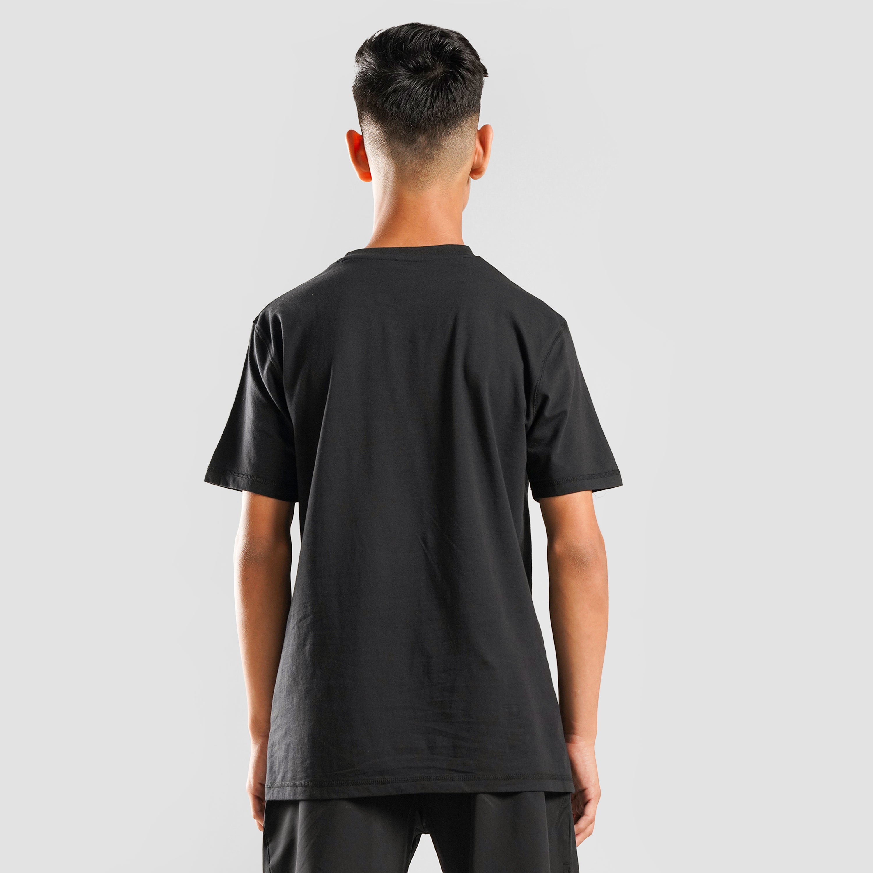 Youth M124 Short Sleeves Tee (Black)