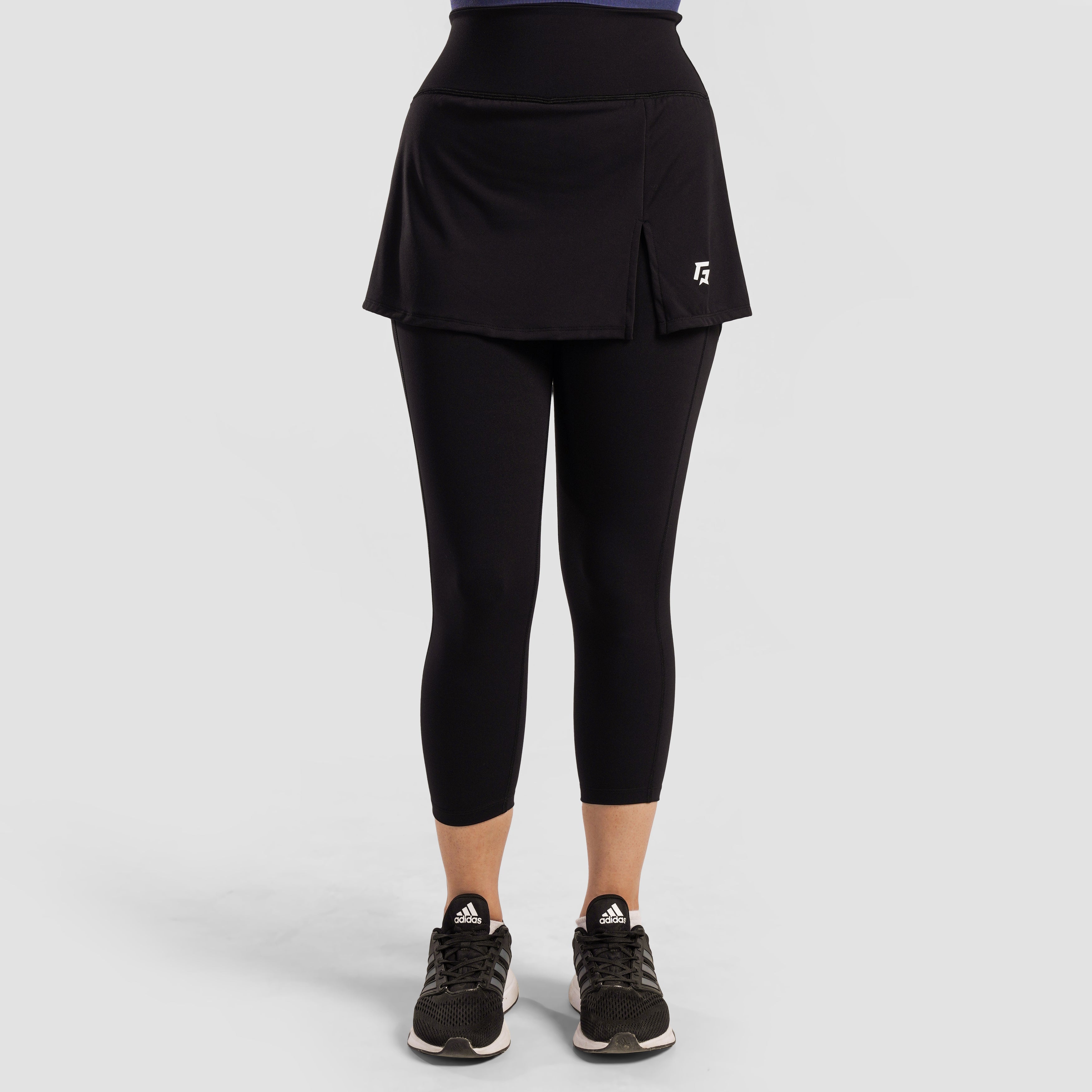 Ace Skirt with Leggings (Black)