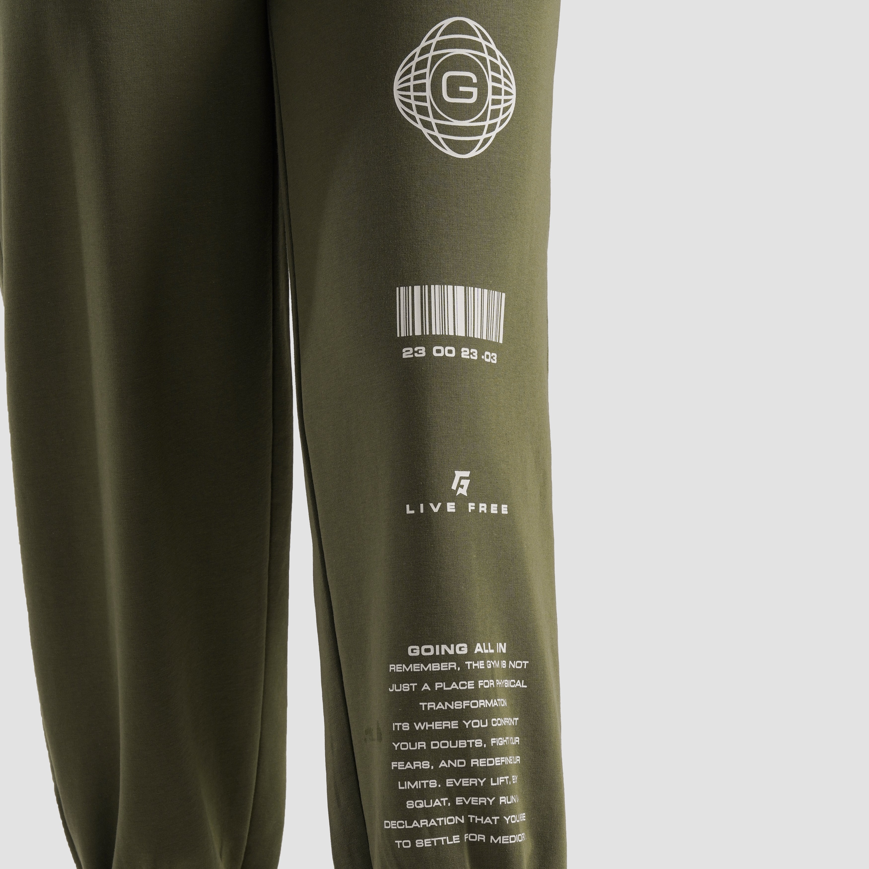 GAI Pulse Oversized Joggers (Olive)