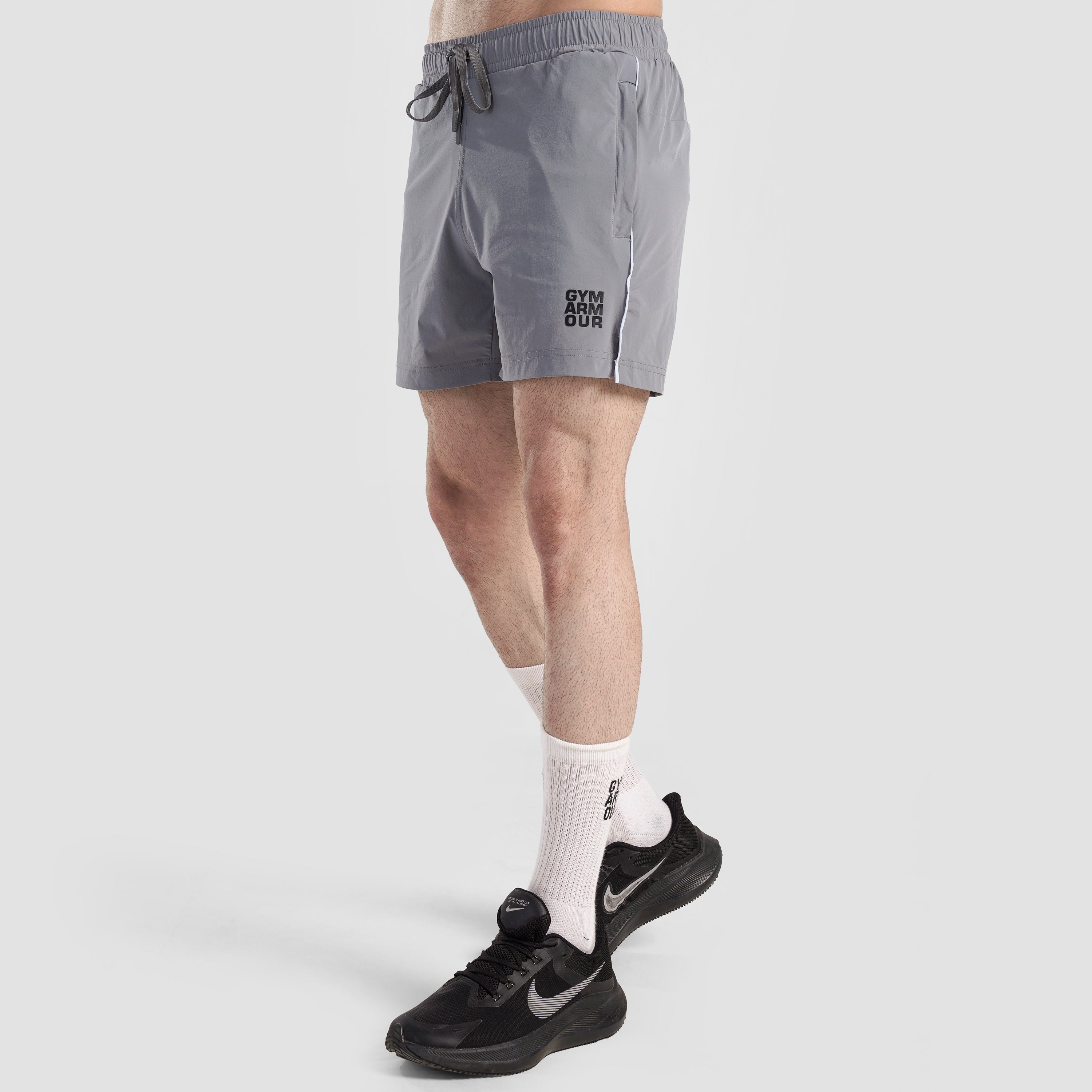 GA Nano Shorts (Light Grey)