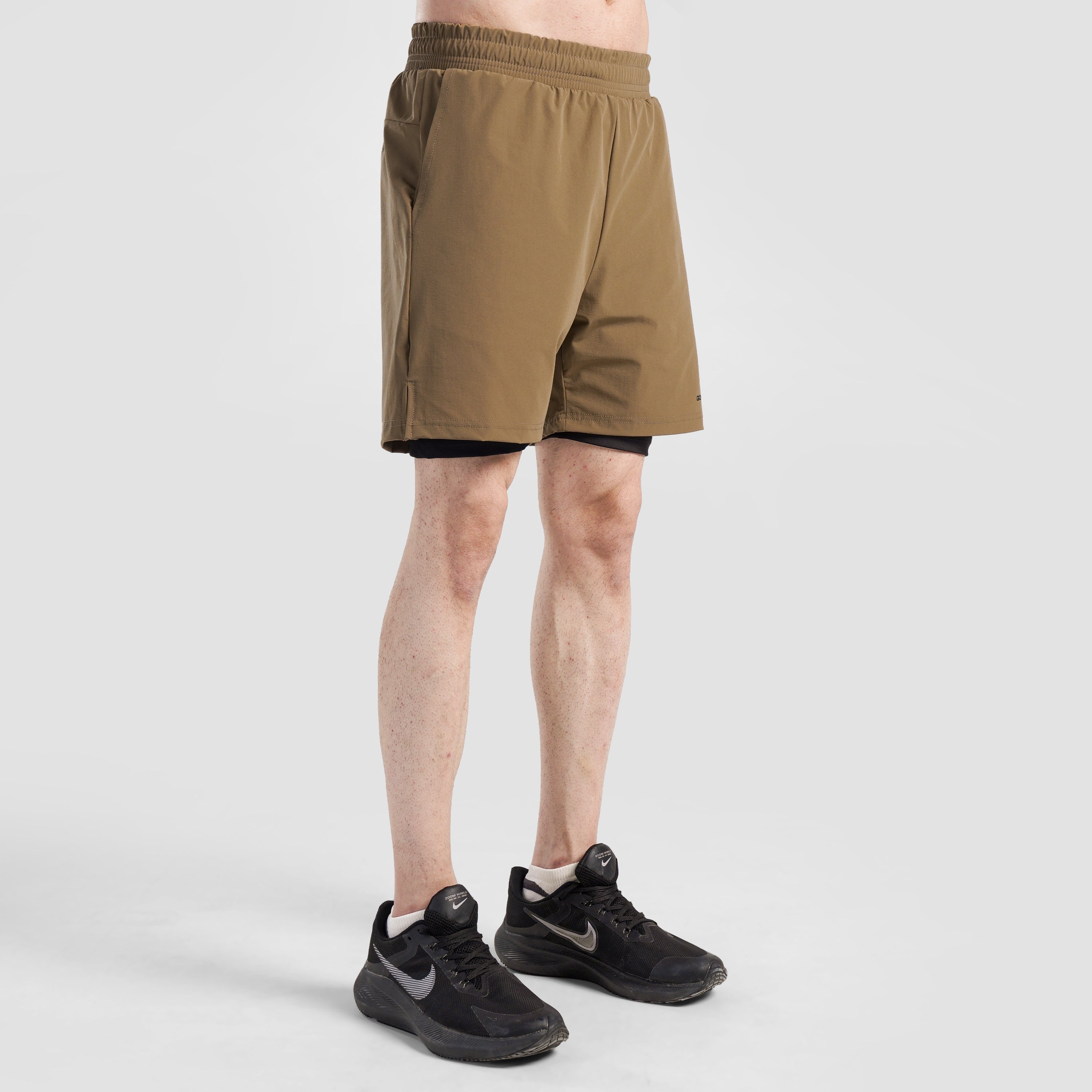 Dual Flex Pro Shorts (Camel)