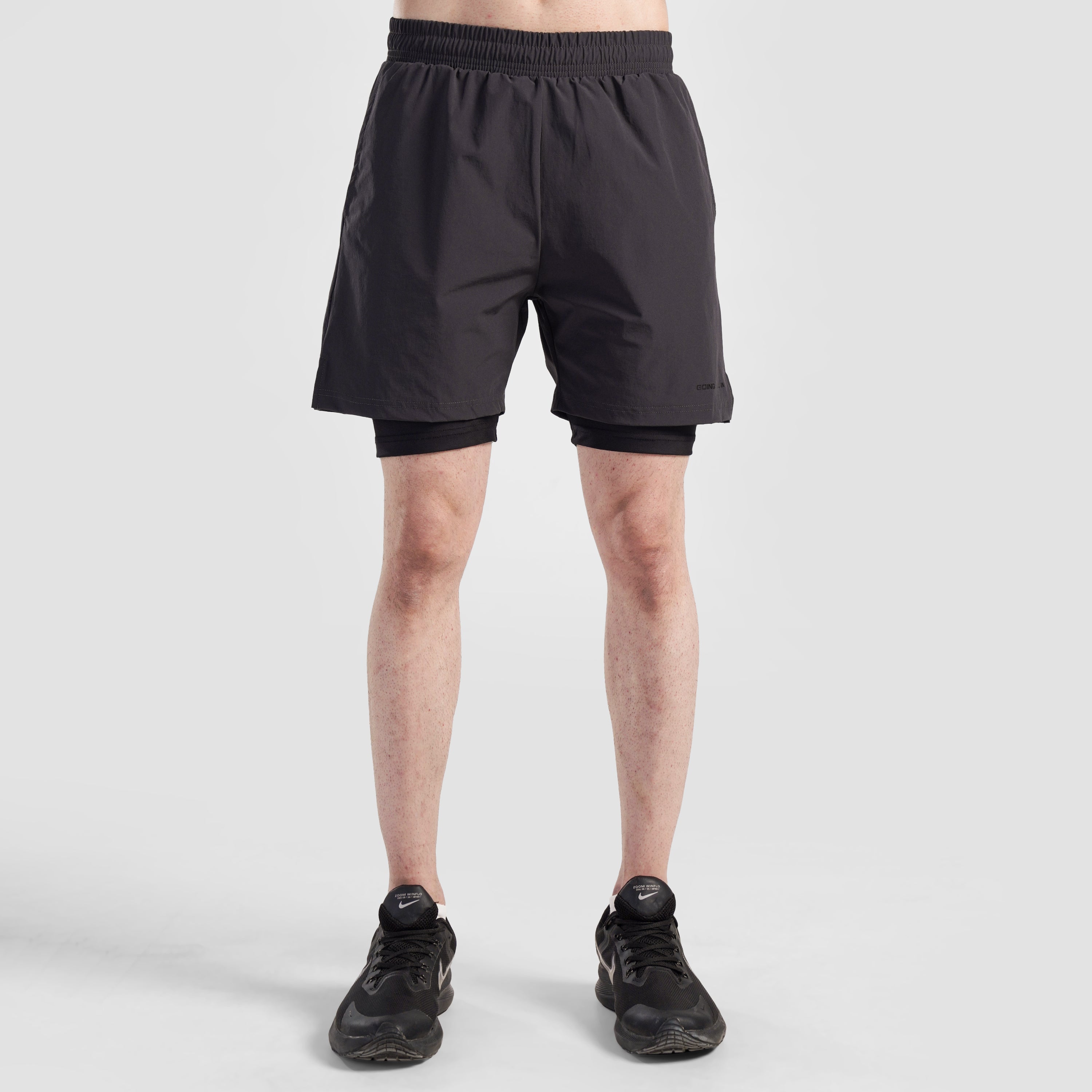 Dual Flex Pro Shorts (Charcoal)