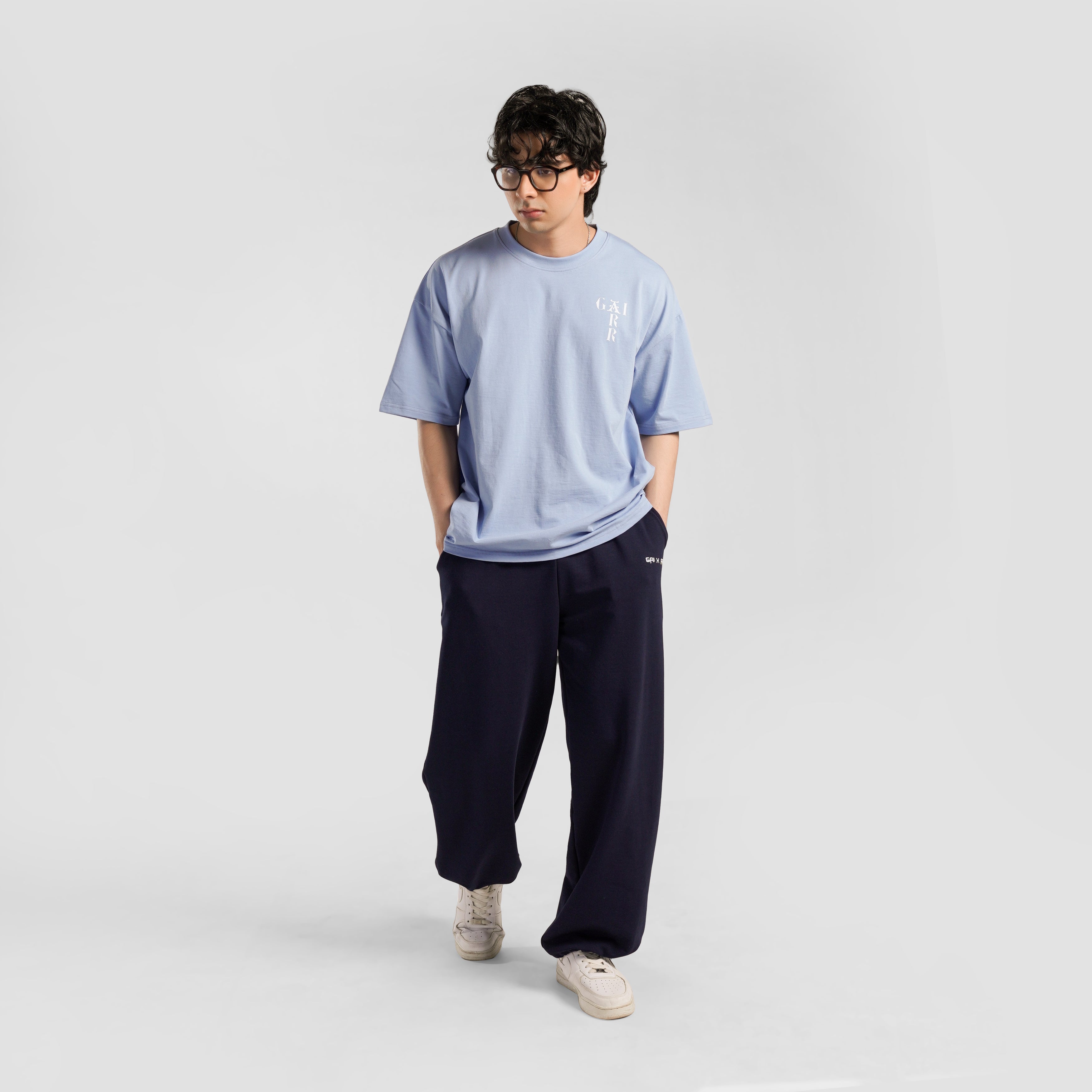 GAI X ARR Wide SweatPants (Navy)