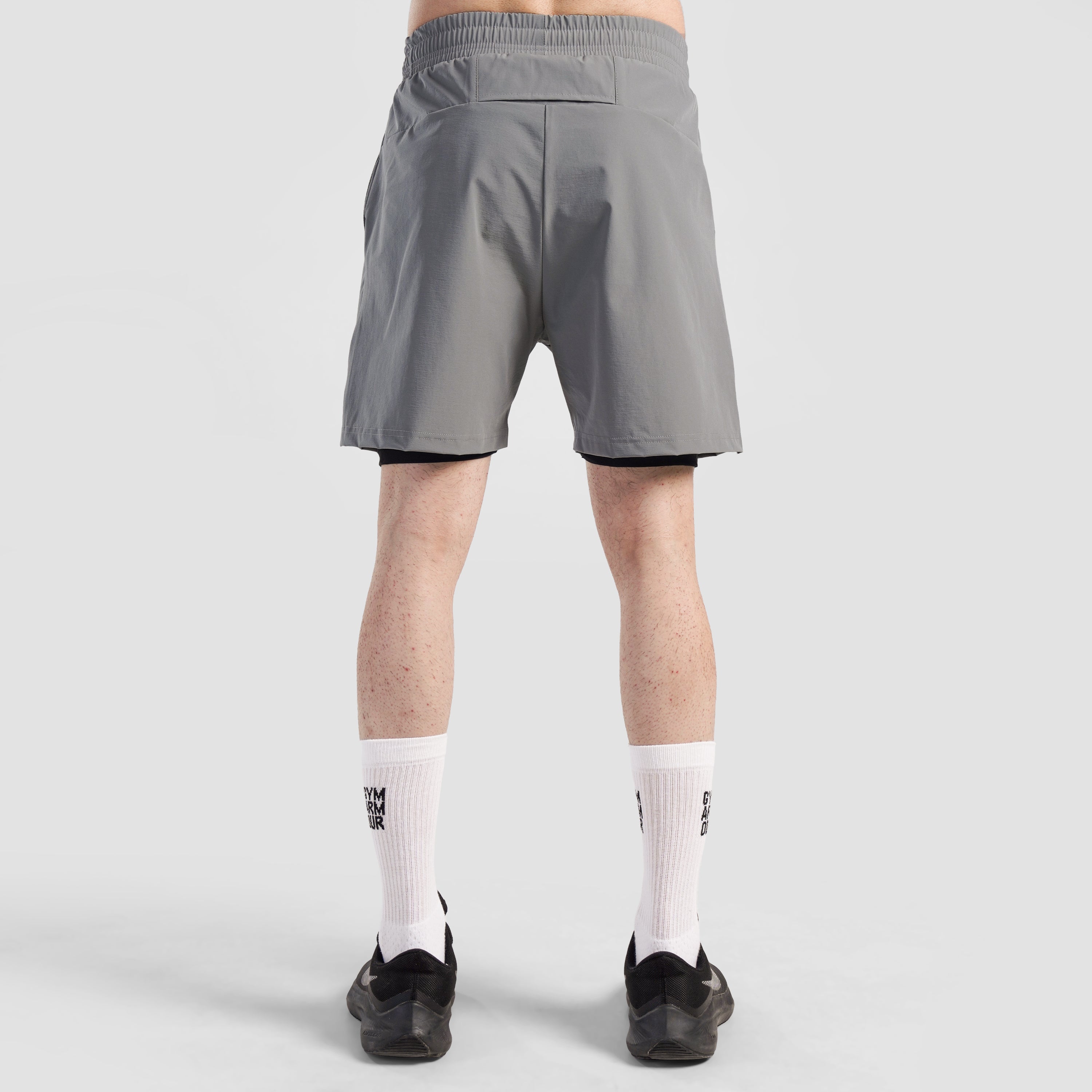 Dual Flex Pro Shorts (Ash Grey)