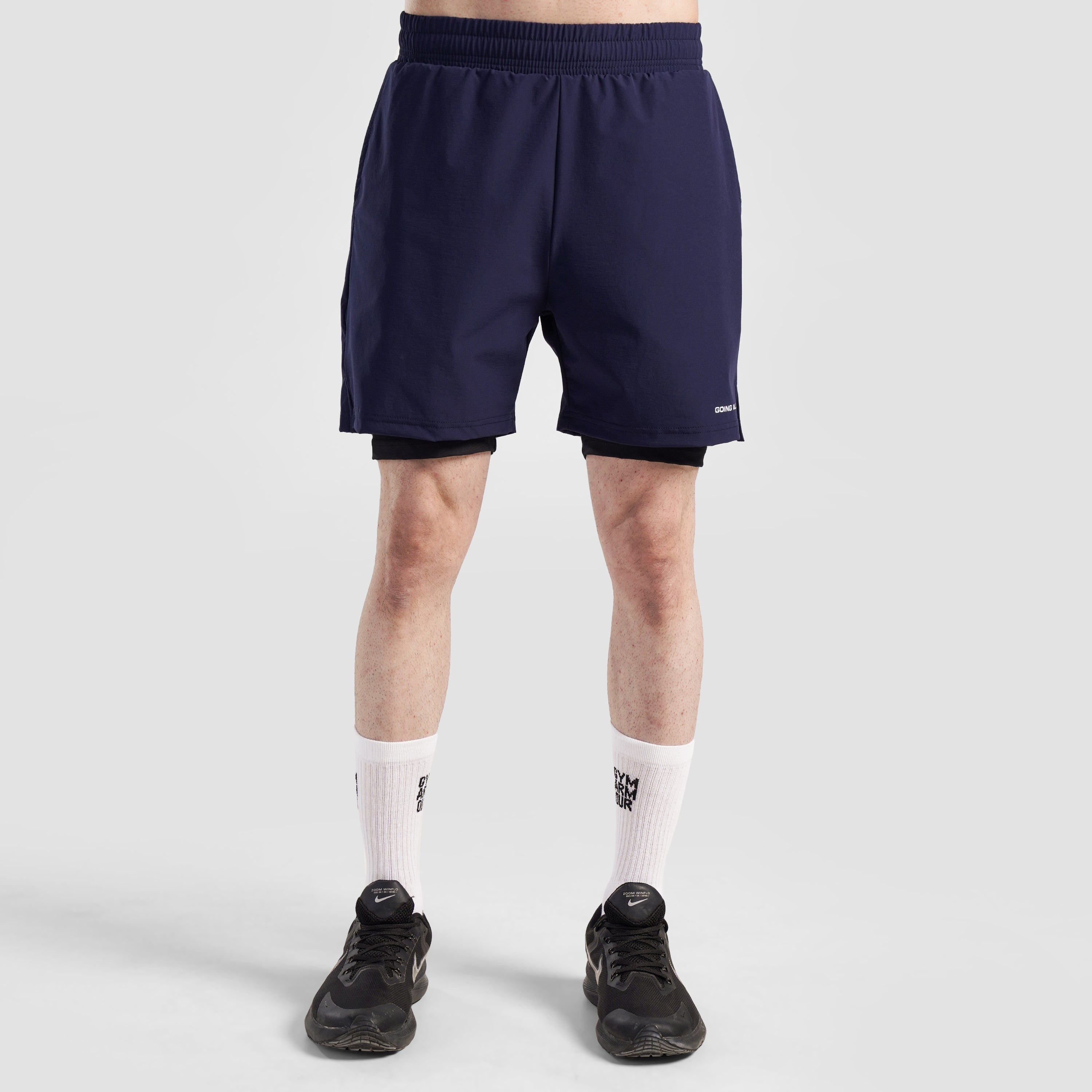 Dual Flex Pro Shorts (Navy)